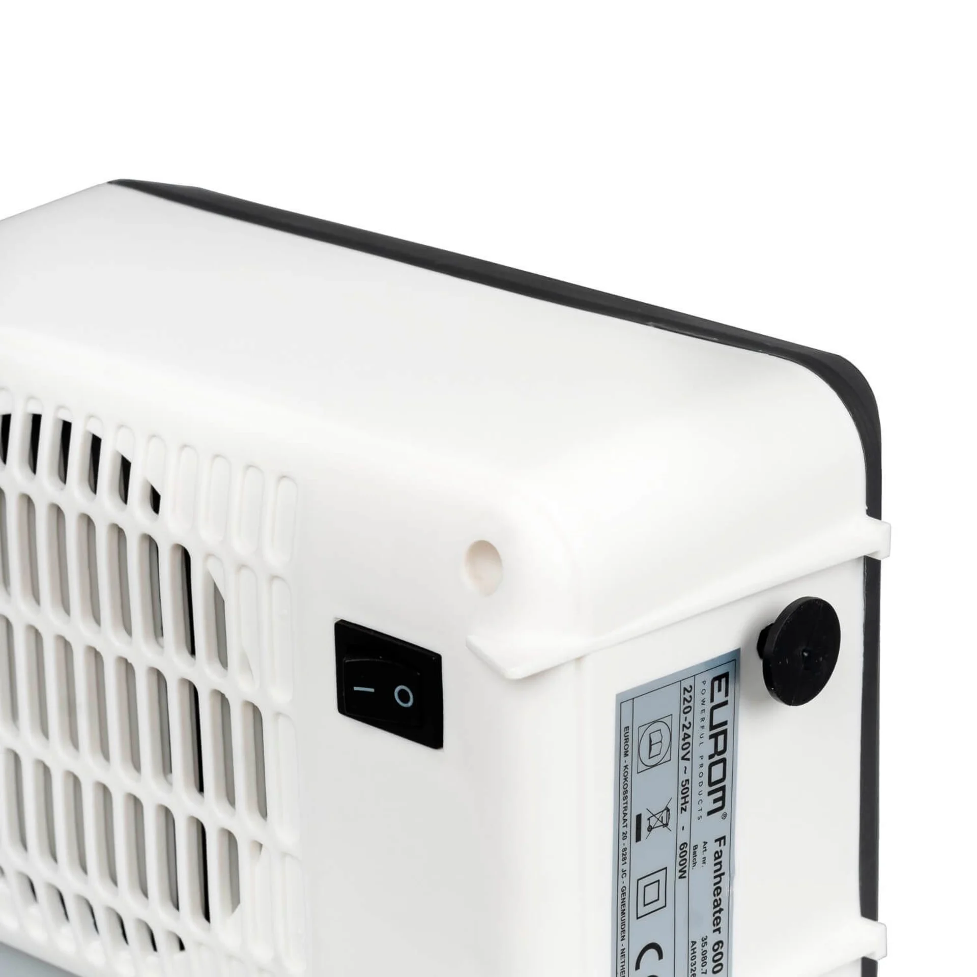 Eurom Fanheater 600 elektrische Heizlüfterheizung 600 W