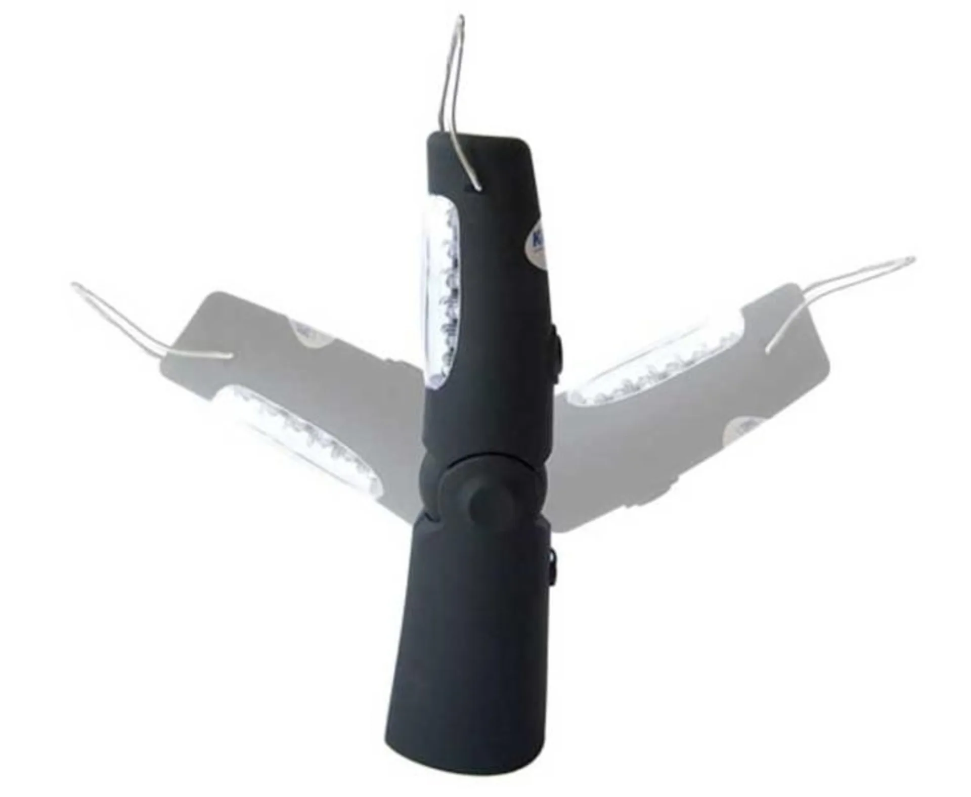 Carbest LED Taschenlampe und Arbeitsleuchte mit Akku und 230V-Ladegerät