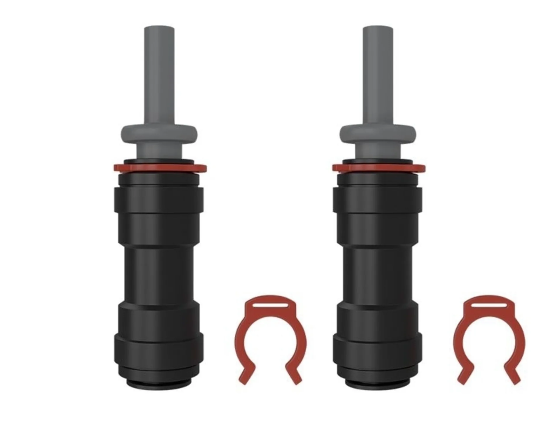 Adaptateur de raccordement à l'eau pour LED UV-C pour tuyaux enfichables avec tolérance extérieure de 15 mm
