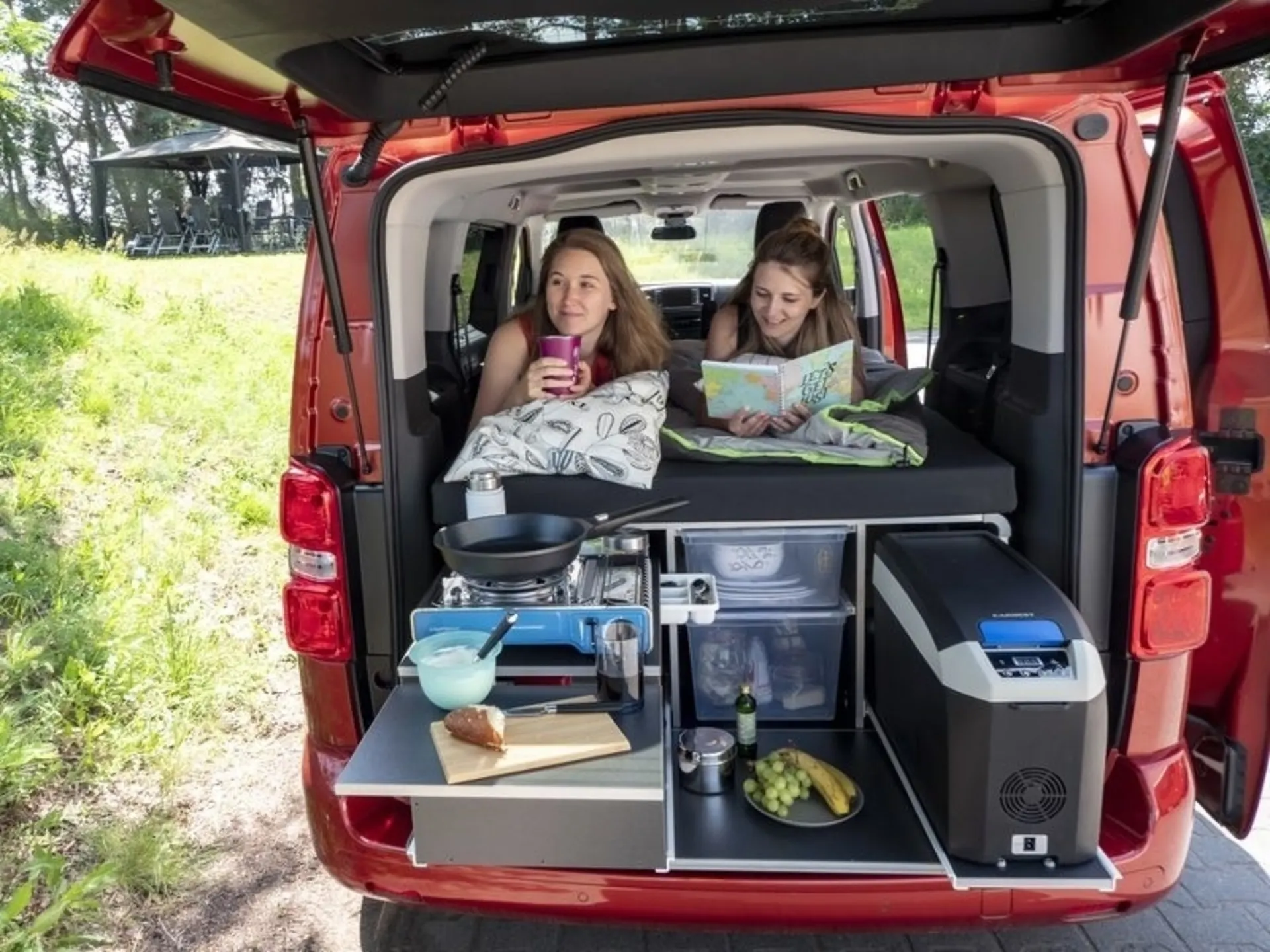 Campingbox M pour VW Caddy et autres minicampers et minivans