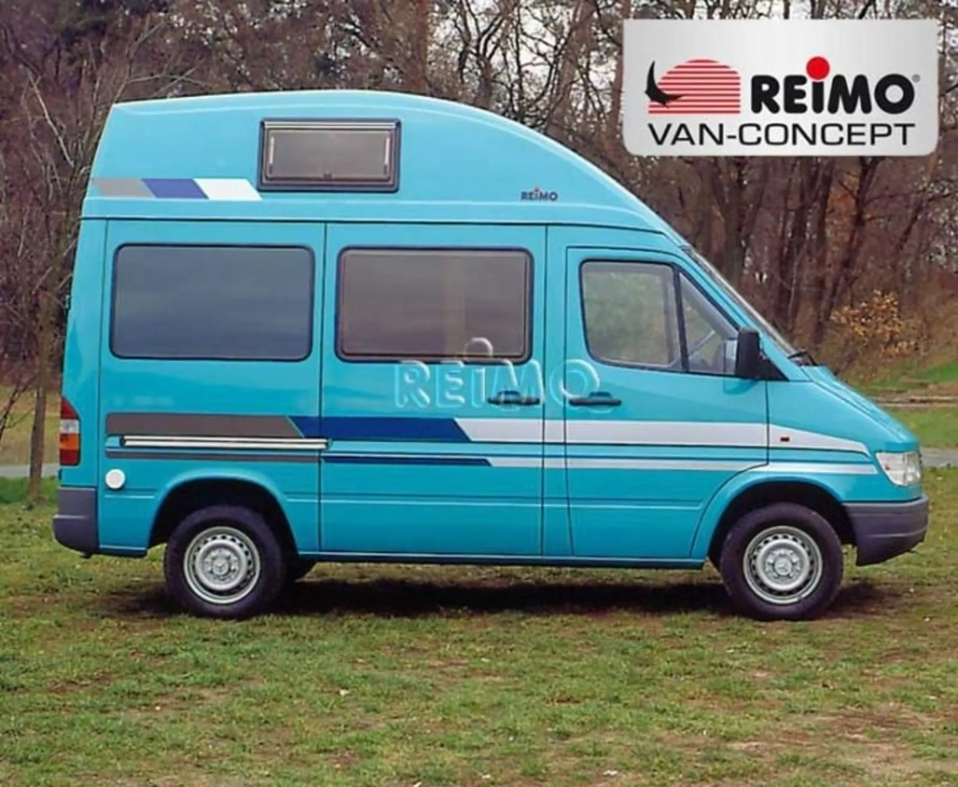 Mercedes Sprinter Hochdach Ergoline für VW LT kurzer Radstand, weiss ab 97 - Festes Hochdach Ergoline mit klassisch glatter Dachform