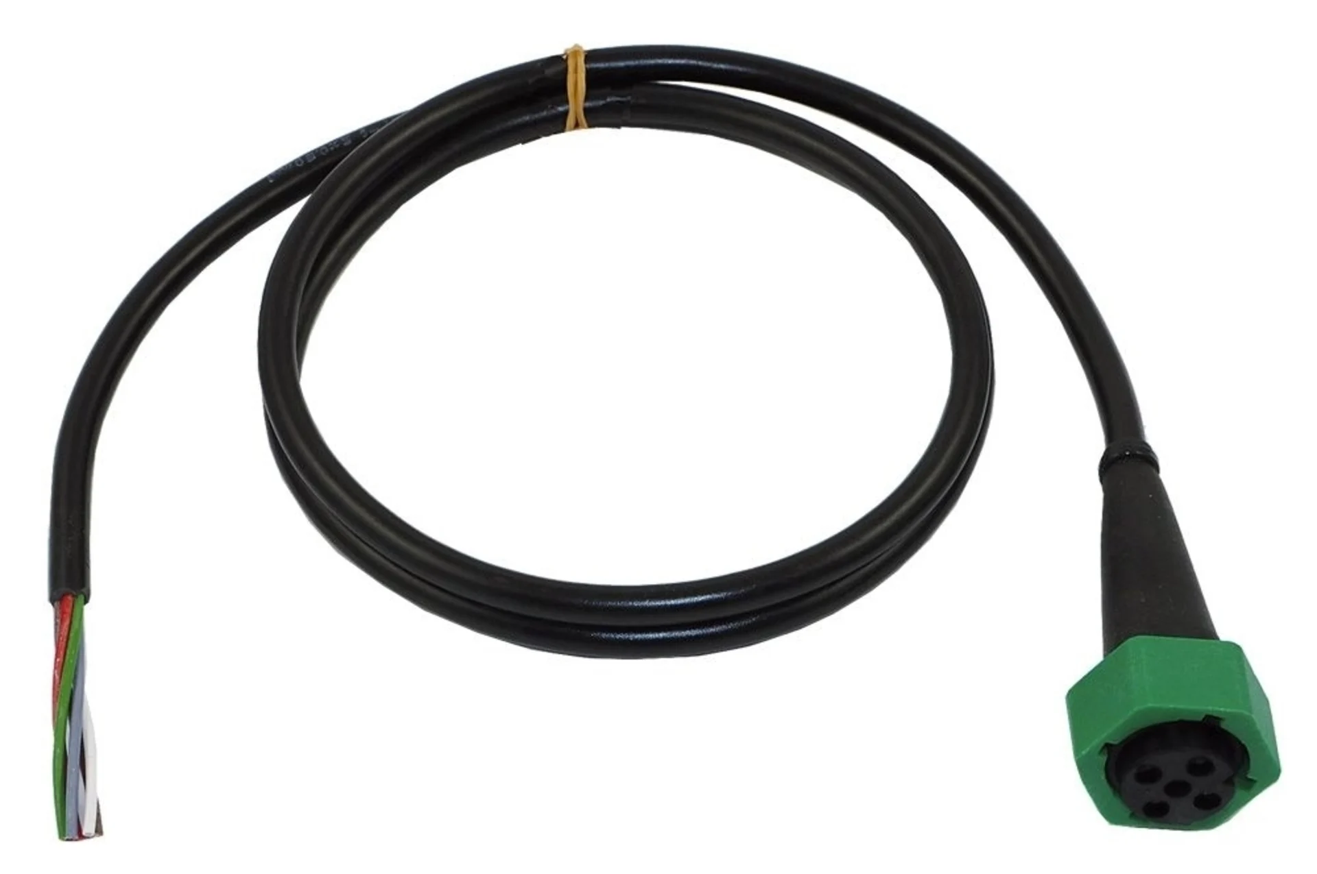 Câble 1000 mm avec connecteur à 5 broches vert (droite)