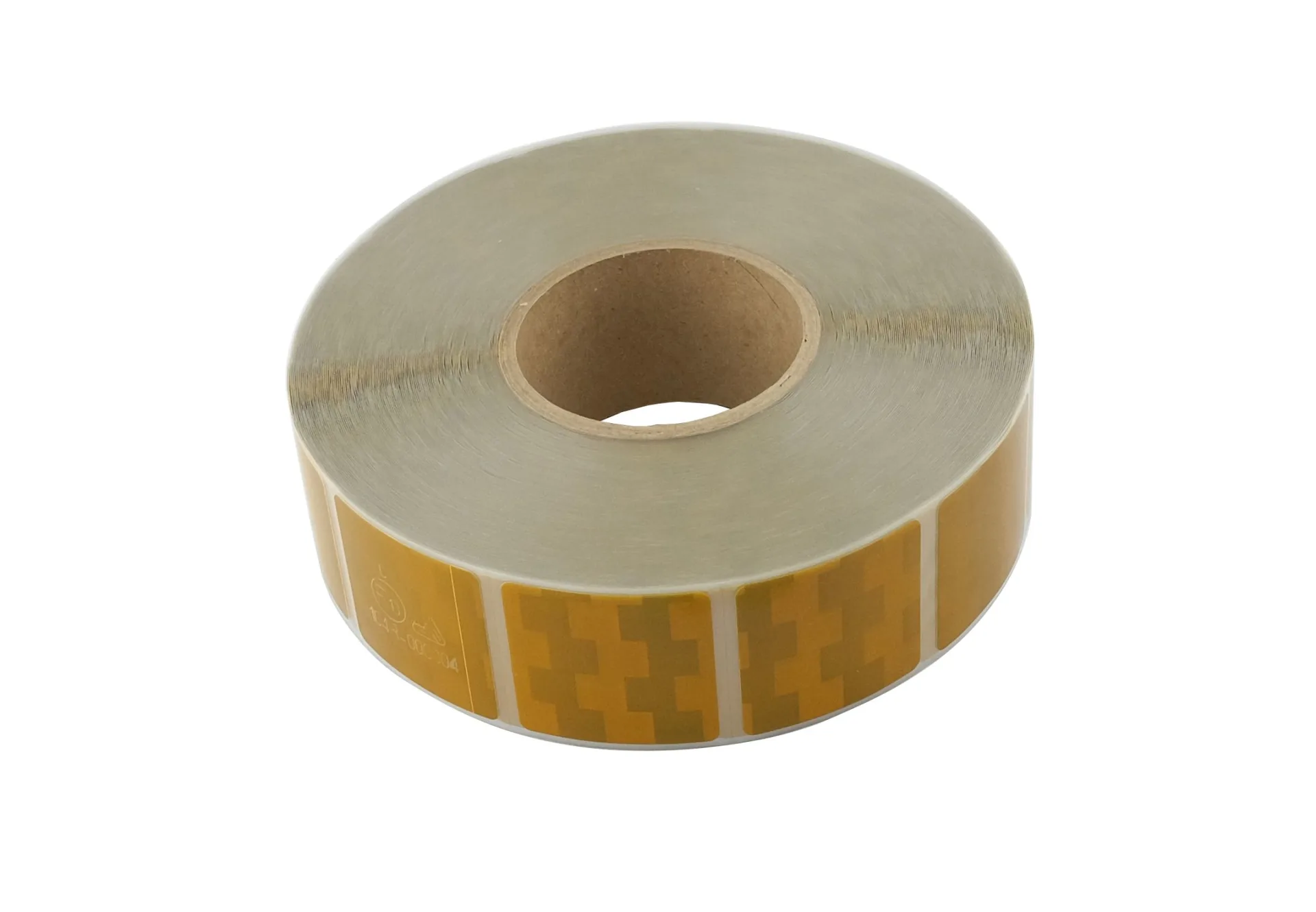 1 Rolle 50m Markierungsklebeband Avery Dennison gelb ECE104 für Planen, hochreflektierend, 4eckige Einzelrefl.