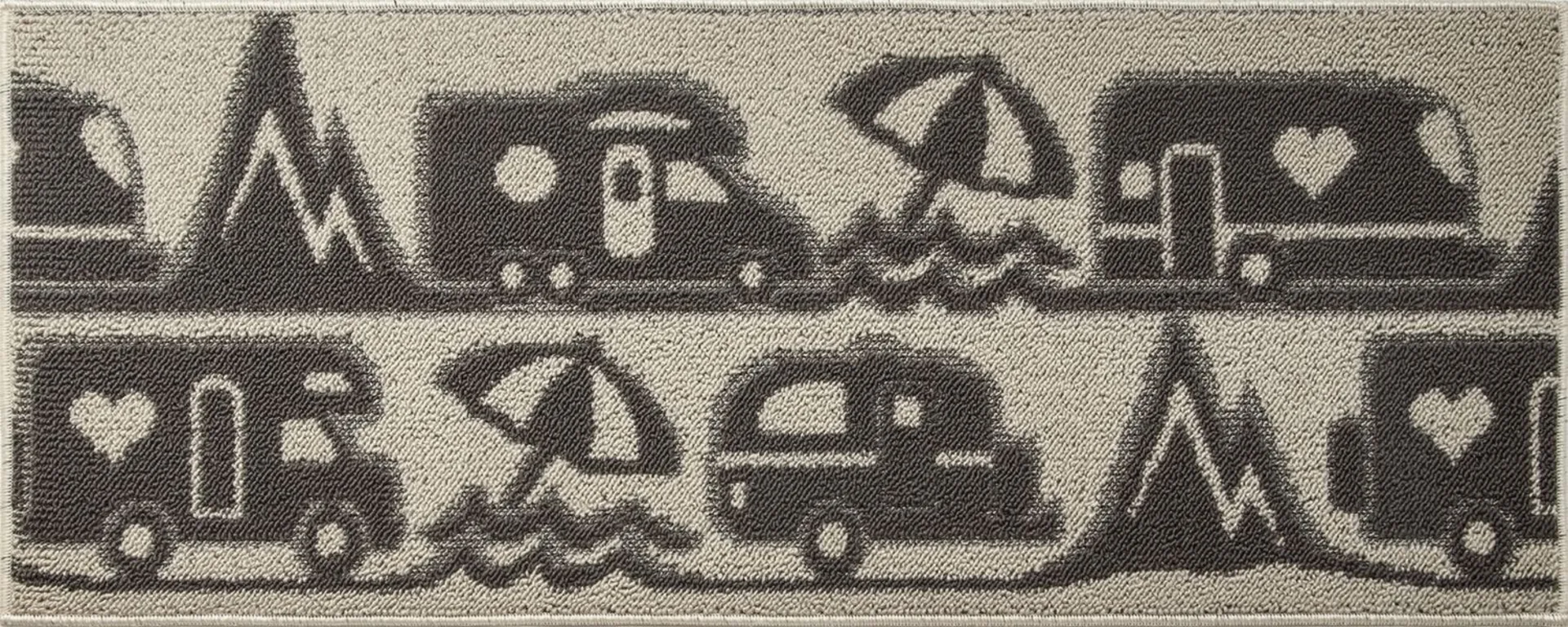 Arisol Master Camp Tapis de salon 50 x 200 cm beige