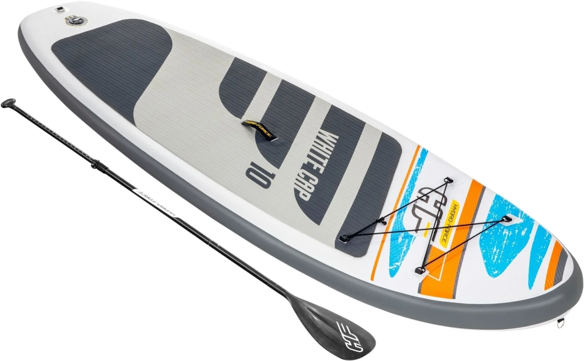 Planche de stand-up paddle gonflable Bestway White Cap, avec pagaie et pompe à air Planche de stand-up paddle gonflable Bestway White Cap, avec pagaie et pompe à air
