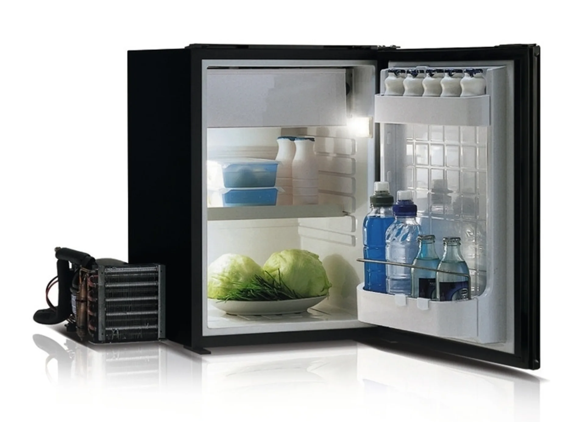 Kompressor-Kühlschrank C42L - Schwarz - 42 l