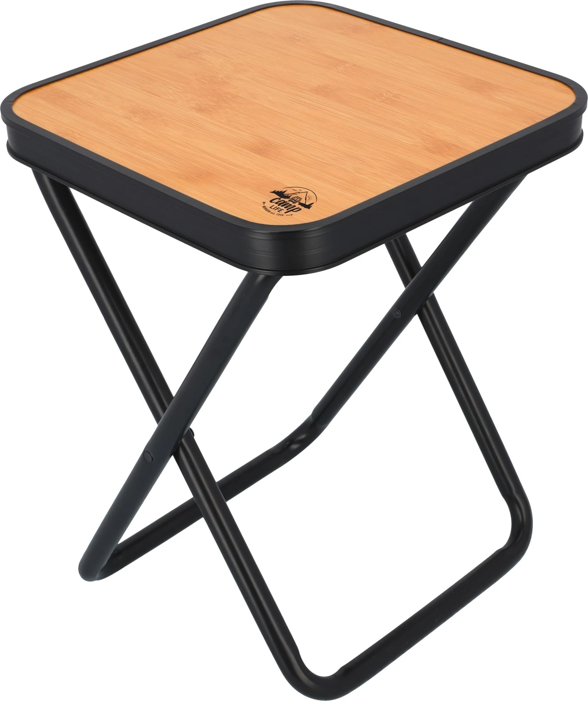 Tabouret pliant Camplife Cagliari avec plateau Tabouret pliant Camplife Cagliari avec plateau