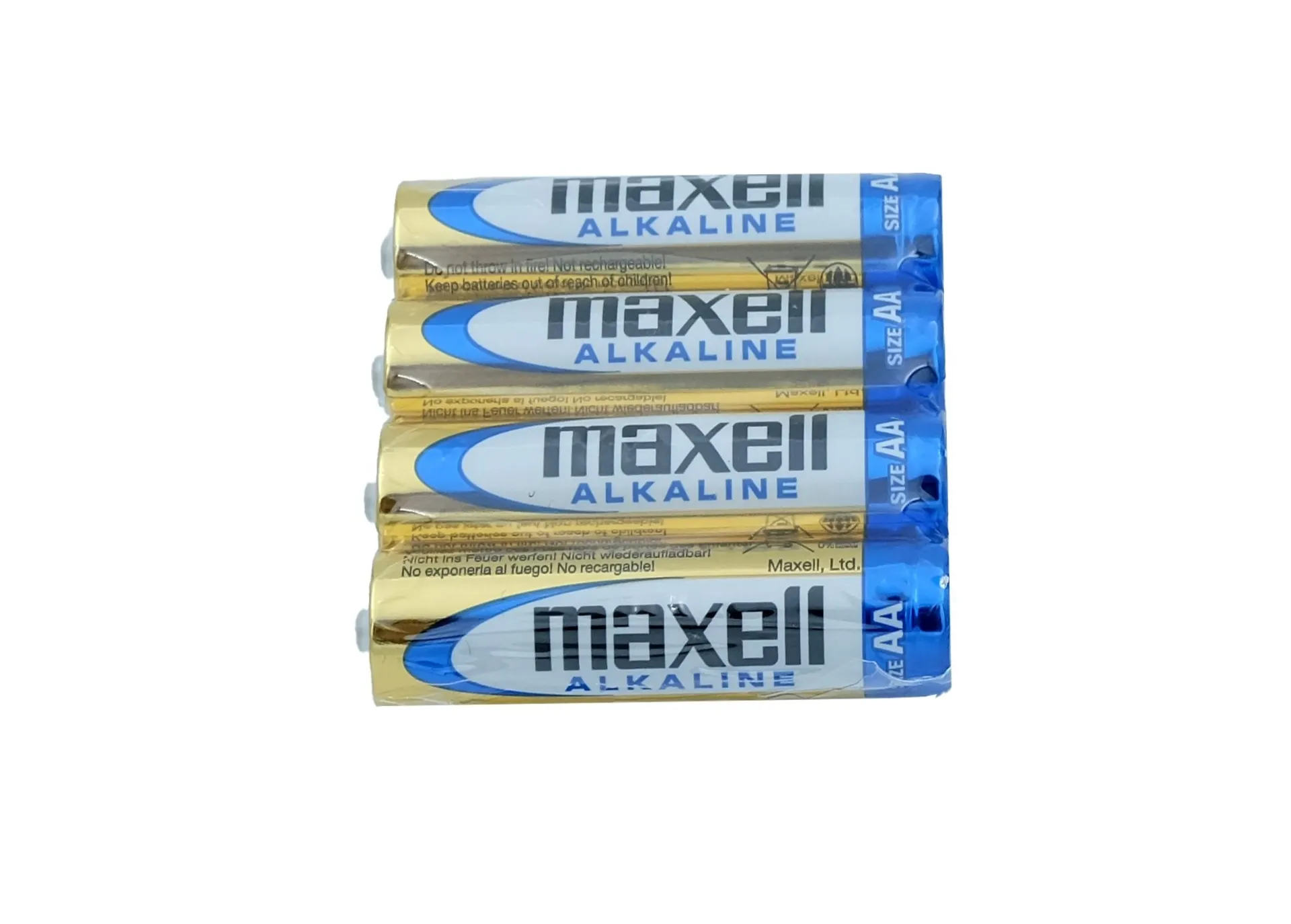 AA - Maxell Alkaline Batterien, Blister mit 4 Stk. Powerlife Alkaline