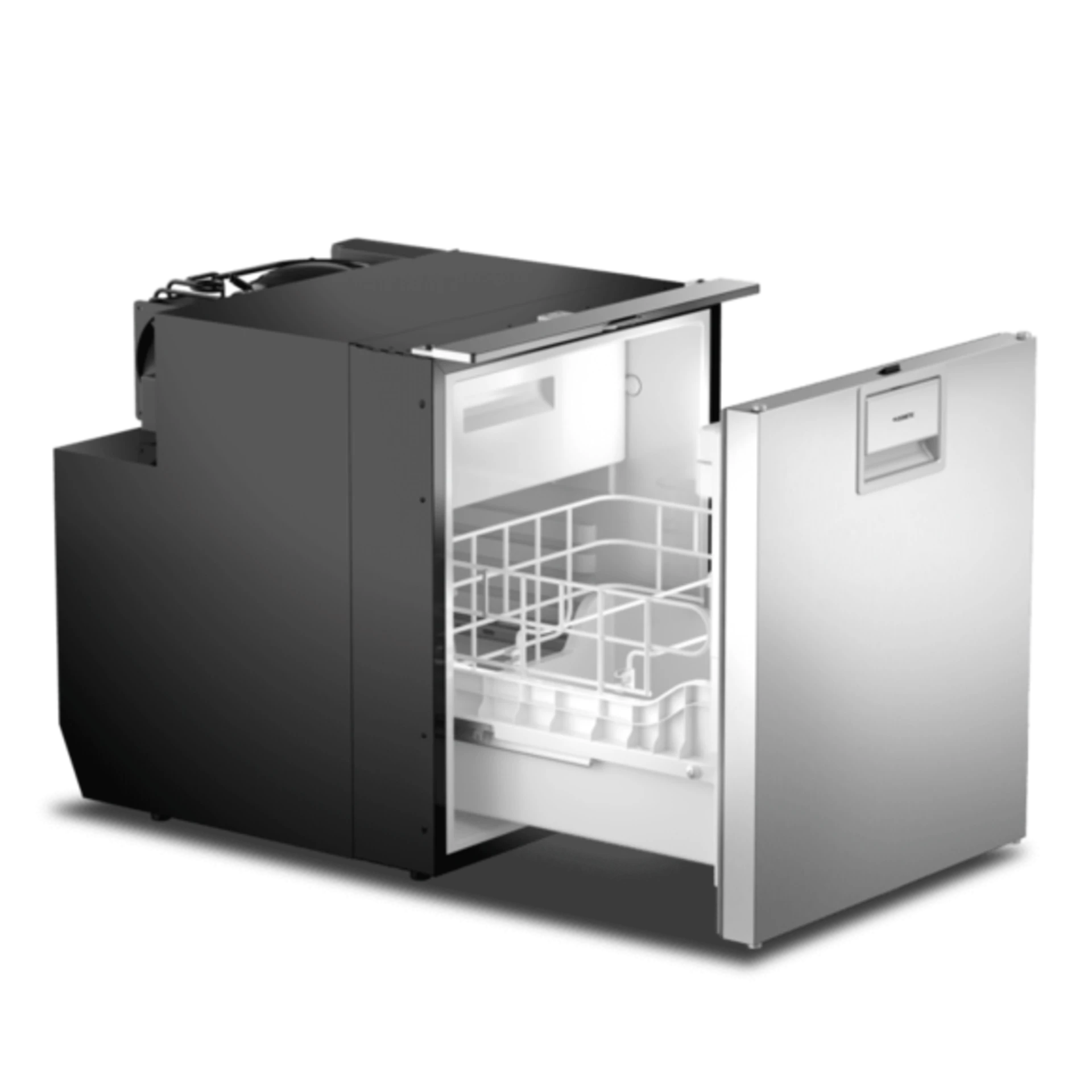 Dometic CoolMatic CRX 65DS, panneau frontal en acier inoxydable