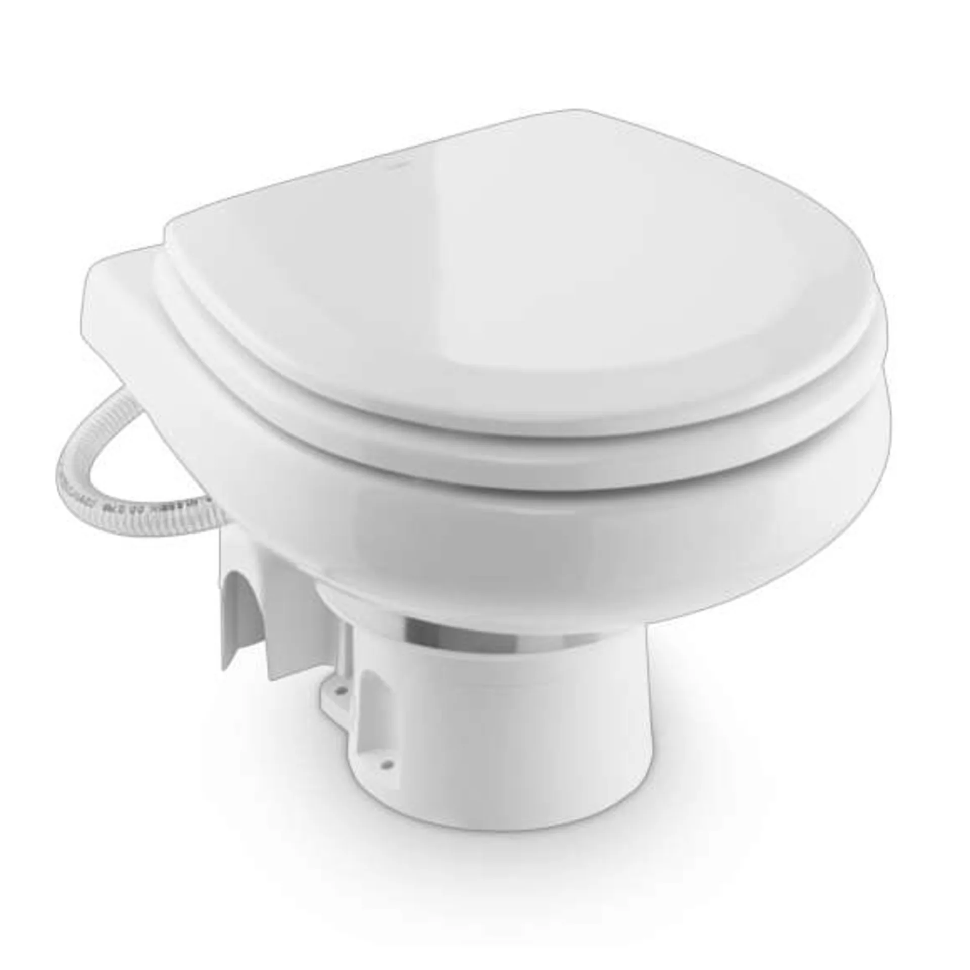 Dometic MasterFlush MF 7260 Elektrische Meeres- Rohwassertoilette 12 V