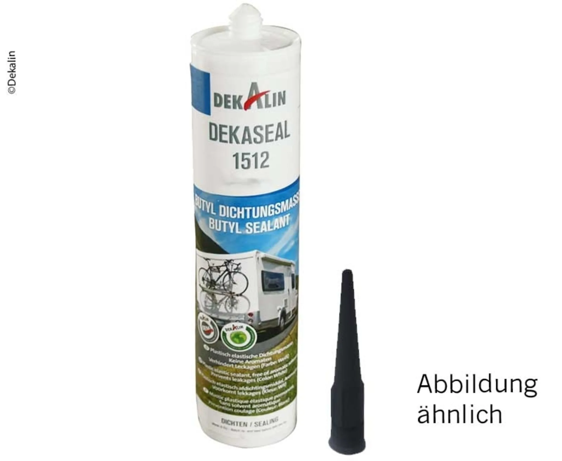 Dekalin Dekaseal 1512 Butyl Dichtungsmasse 310 ml schwarz