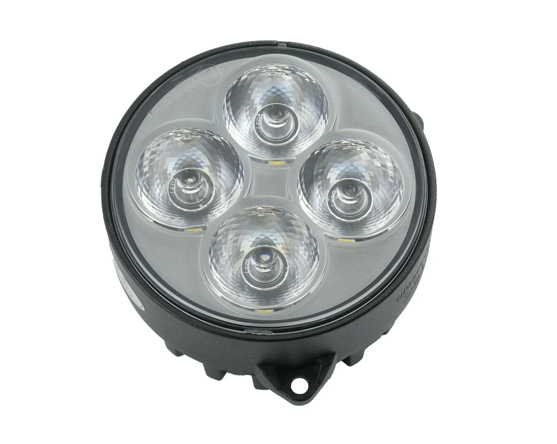 LED Arbeitsscheinwerfer Einbau John Deere 12 V ø 84 mm, Plug & play für Haubeneinbau 6000er LED Arbeitsscheinwerfer Einbau John Deere 12 V ø 84 mm, Plug & play für Haubeneinbau 6000er