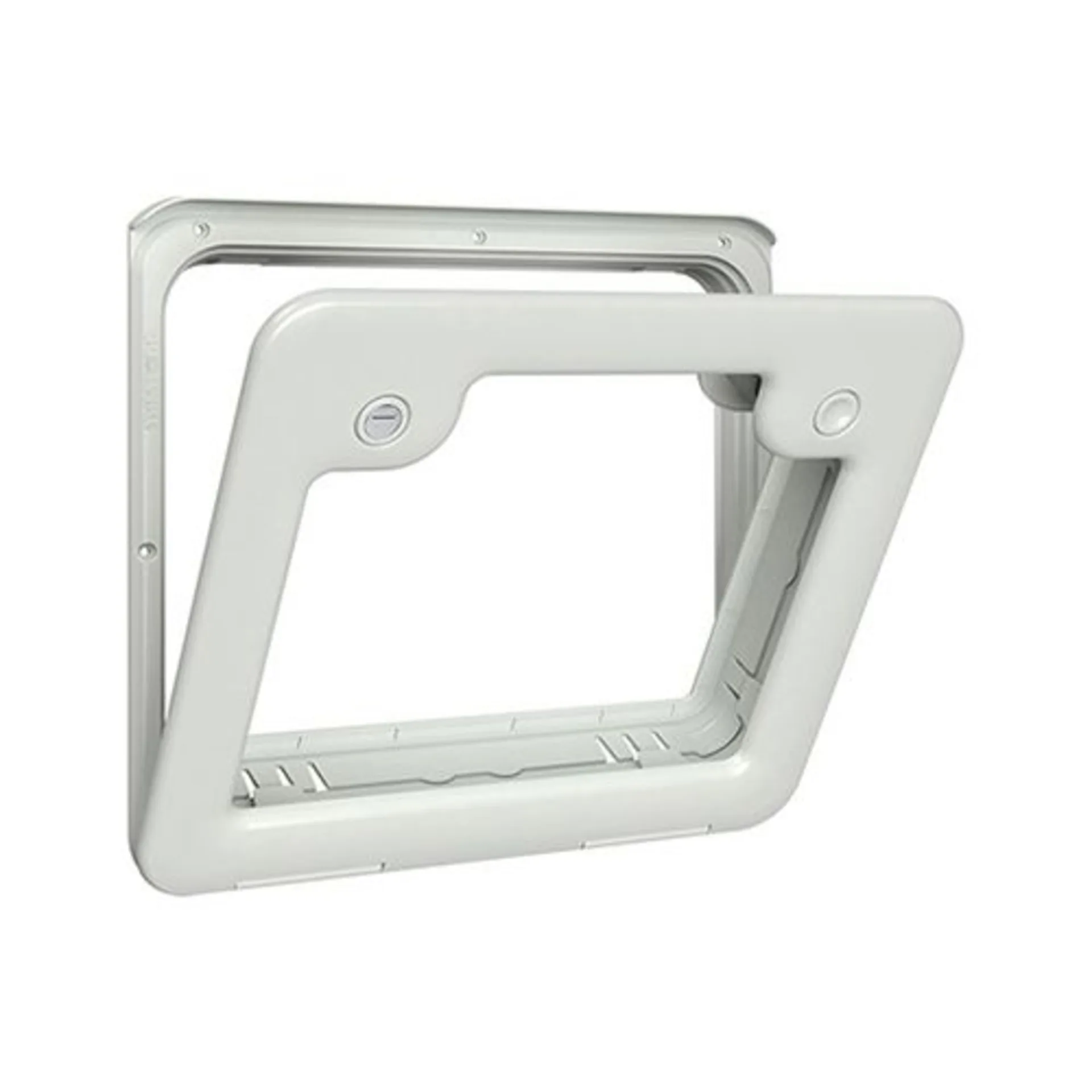 Thetford Modell 3 Serviceklappe Kassettentoilette 349 x 296 mm Hellgrau