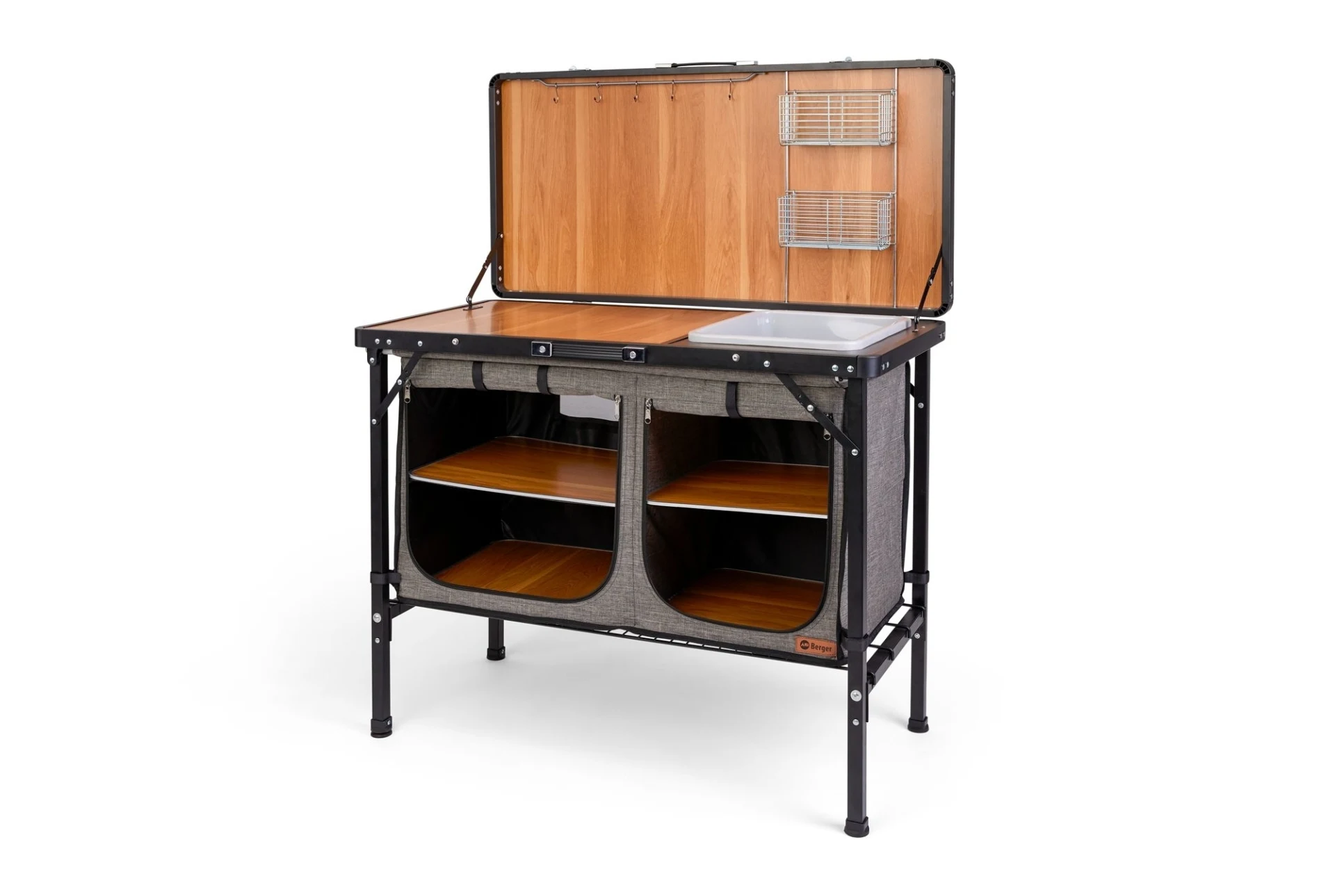 Boîte de cuisine Camplife Capri Deluxe avec couvercle