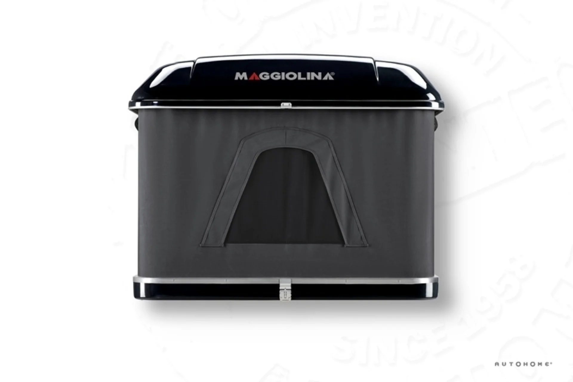 Tente de toit à coque rigide AUTOHOME 1.0 - Tissu carbone - Coque noire - Small Tente de toit à coque rigide AUTOHOME 1.0 - Tissu carbone - Coque noire - Small