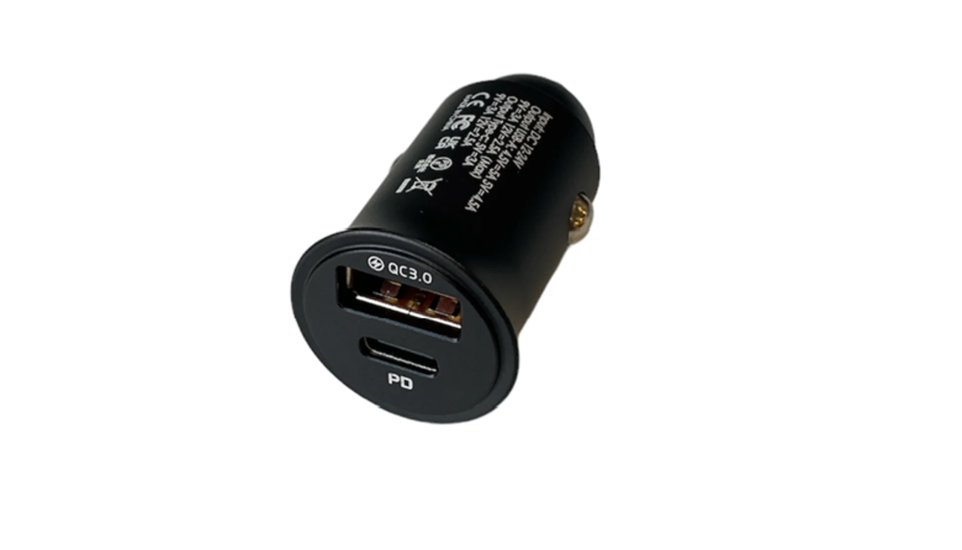 Prise USB QC 3.0 de type C, 60 W, prise allume-cigare Prise USB QC 3.0 de type C, 60 W, prise allume-cigare