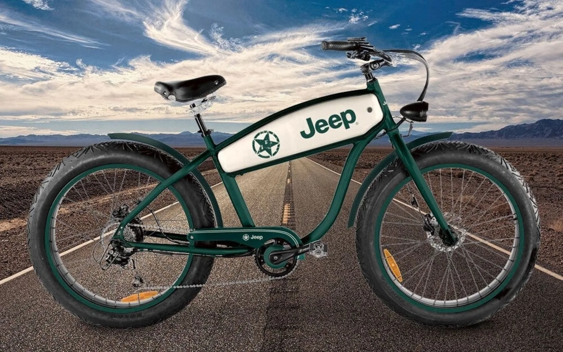 Jeep Cruise CR E-Bike 26 " vert