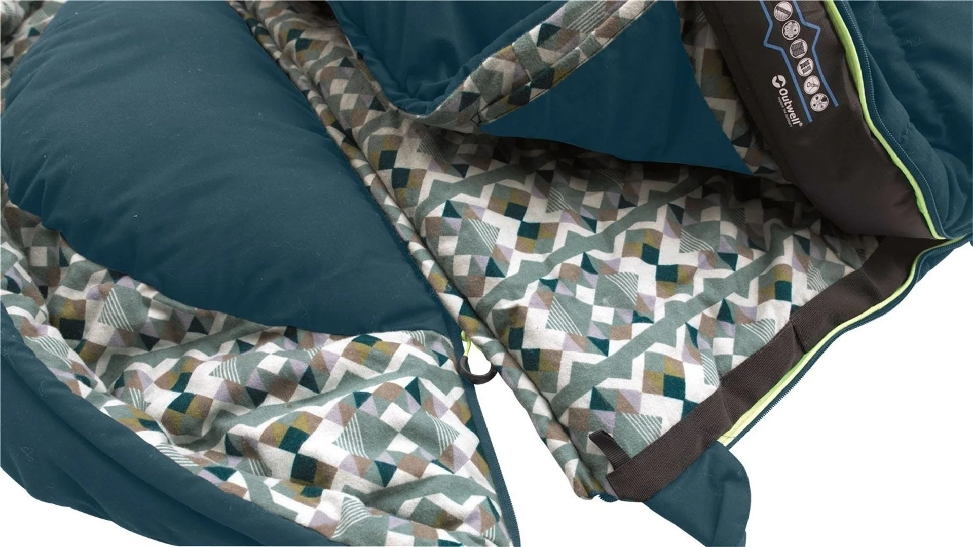 Outwell Deckenschlafsack Camper links