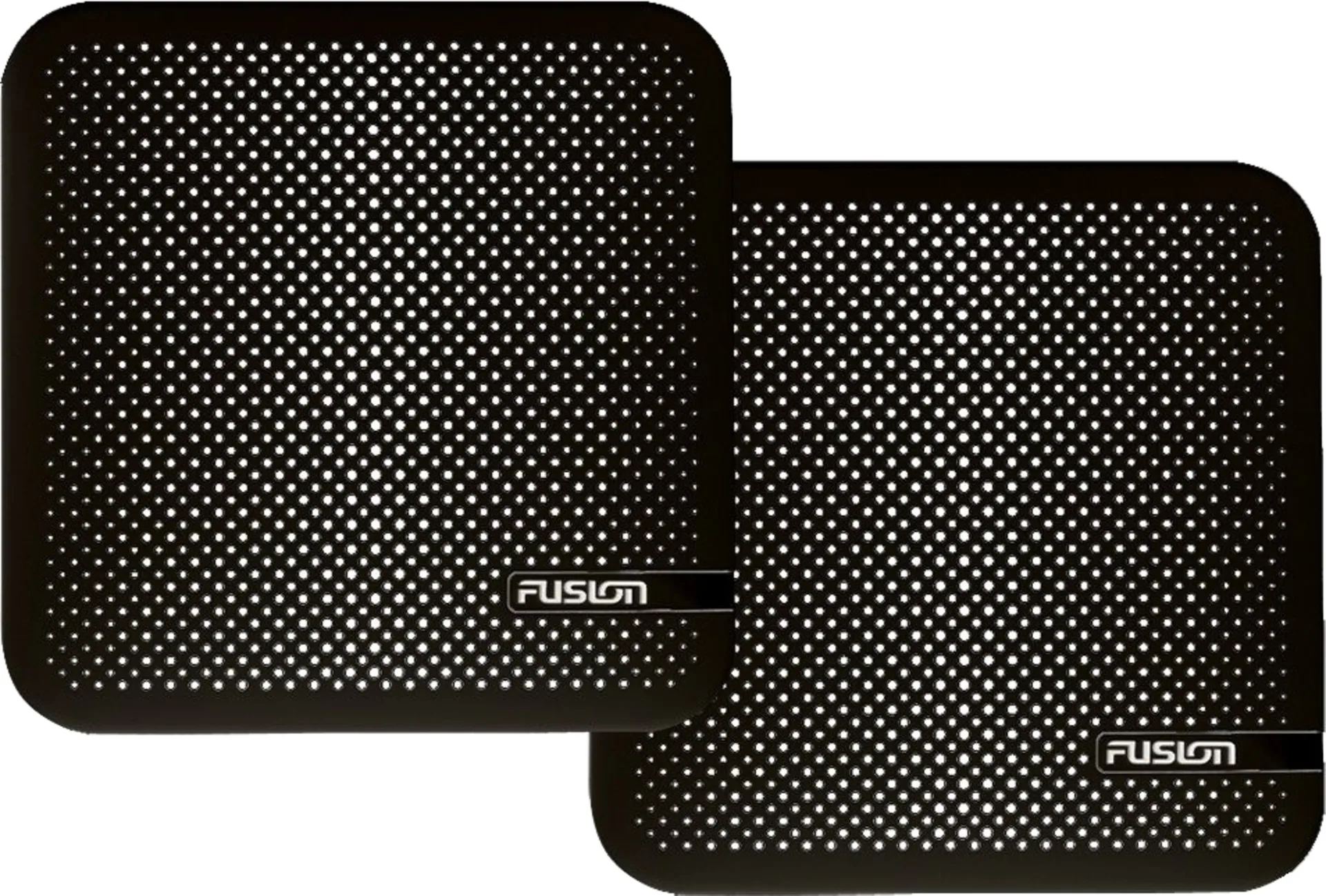 Fusion Couverture plastique marine pour haut-parleurs série SM Noir
