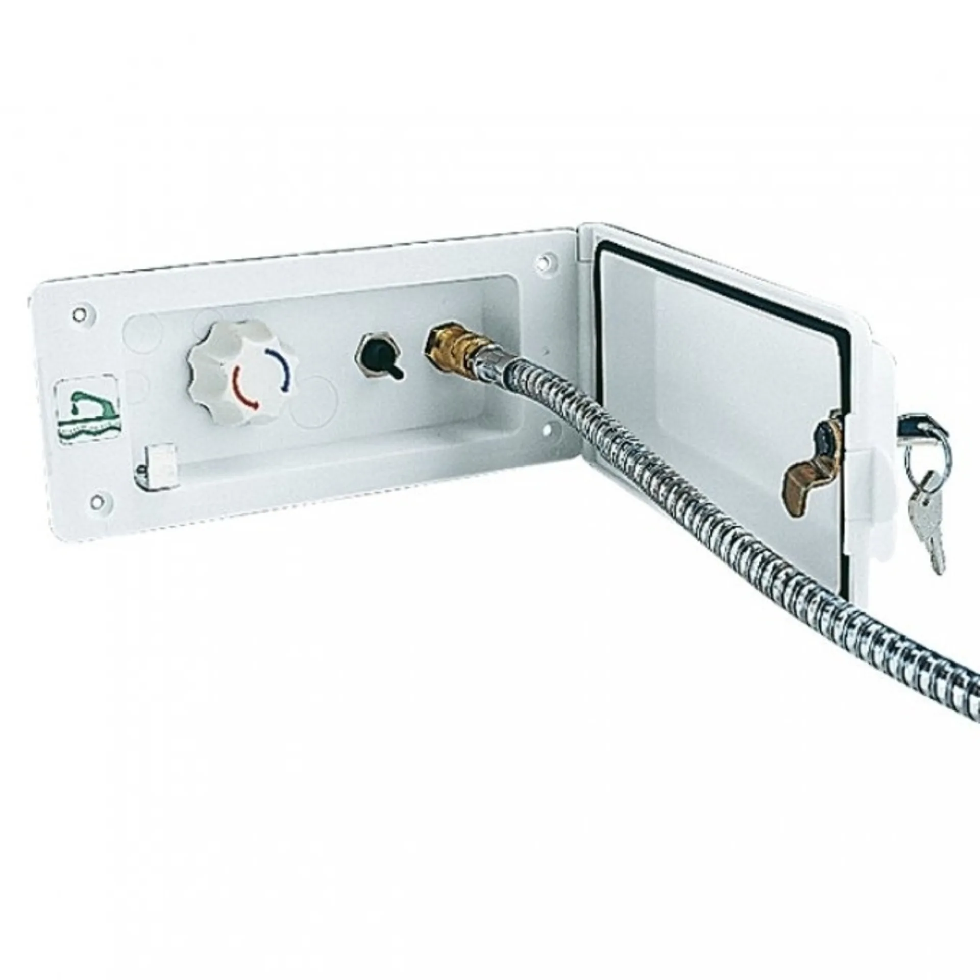 Reich Trappe d'alimentation gaz/eau 21,6 x 9,4 cm