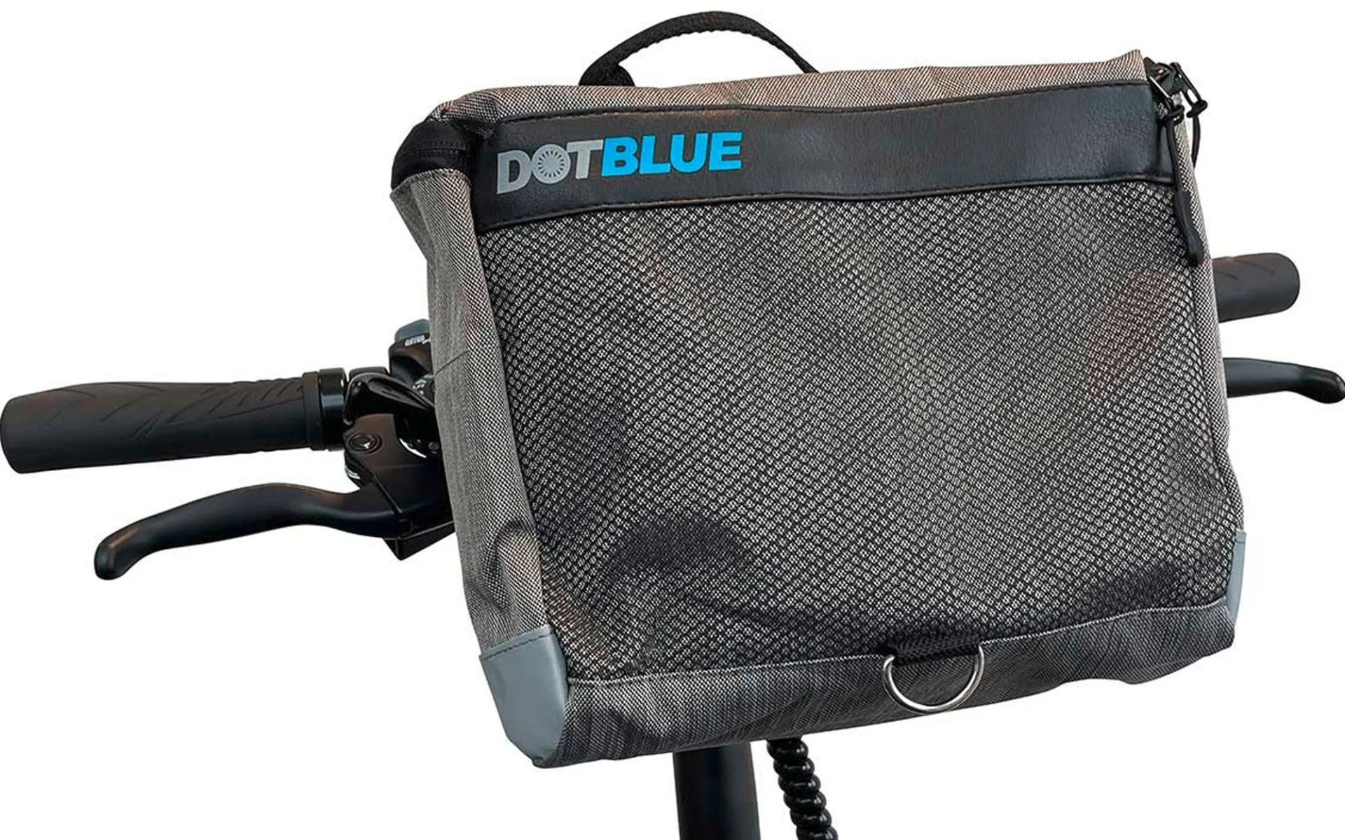 Blaupunkt Fahrrad-Lenkertasche LT 200 grau/schwarz 4 Liter