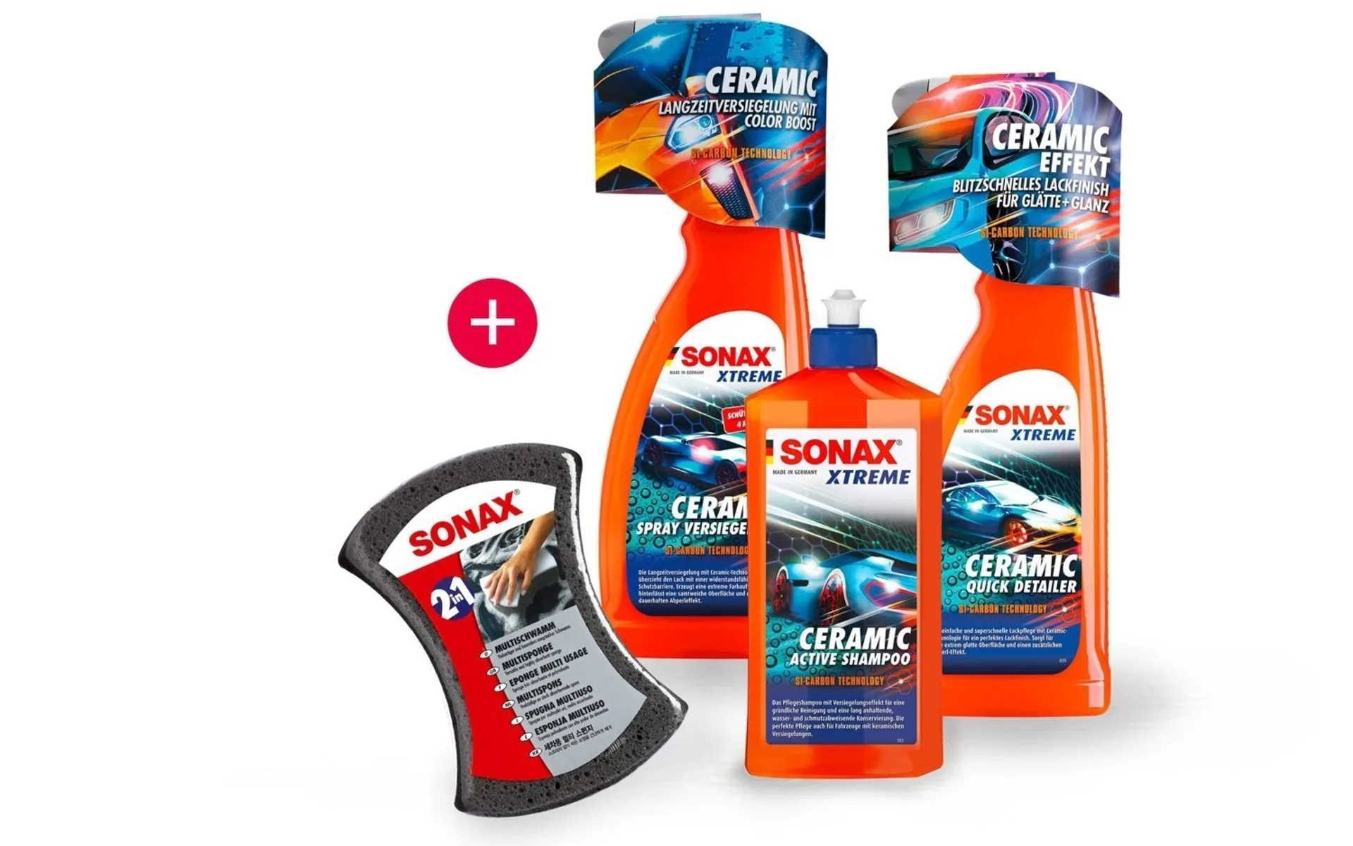Sonax XTREME Fahrzeug Pflegeset 4-tlg.