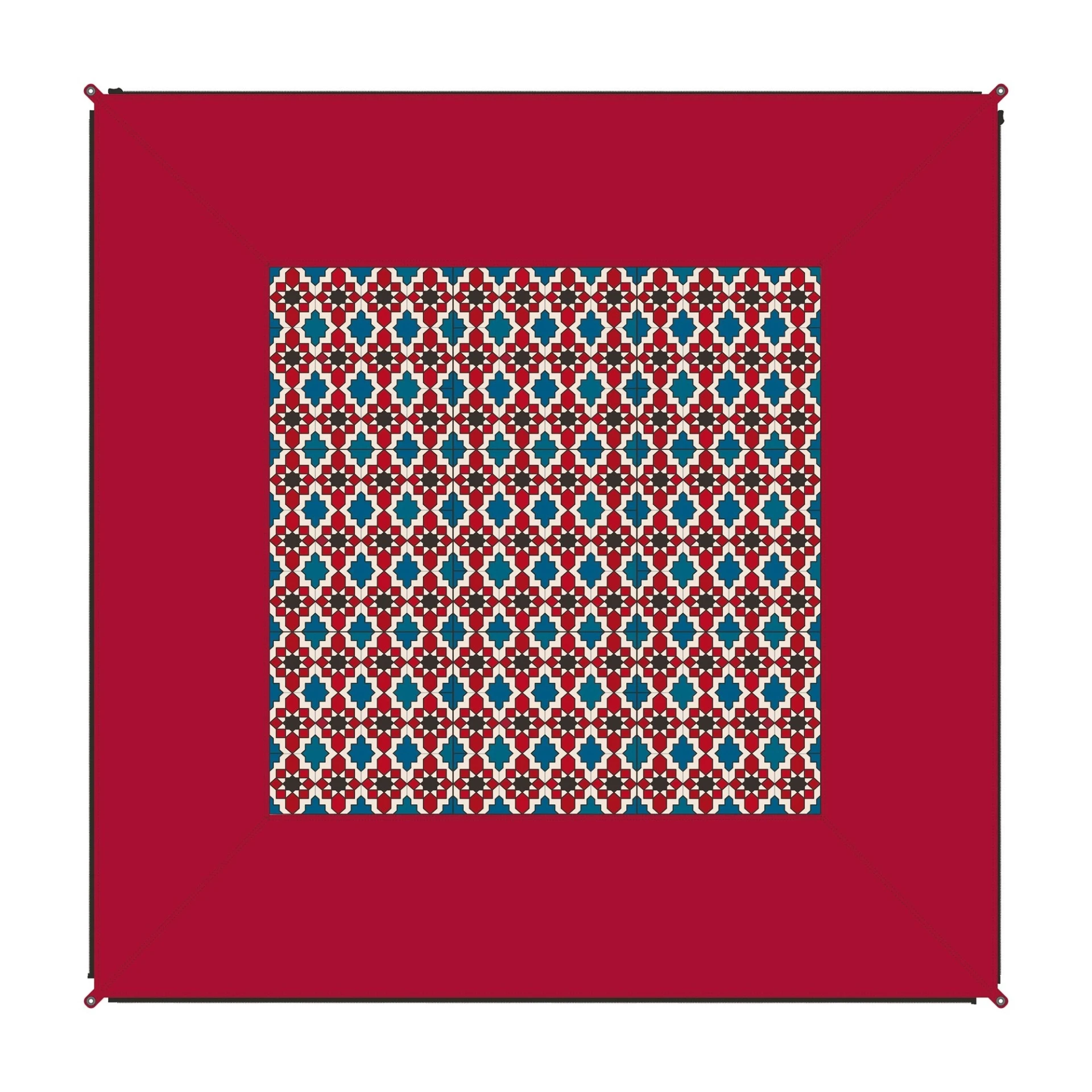 Bent Zip-Carpet Tapis à relier 250 x 250 cm