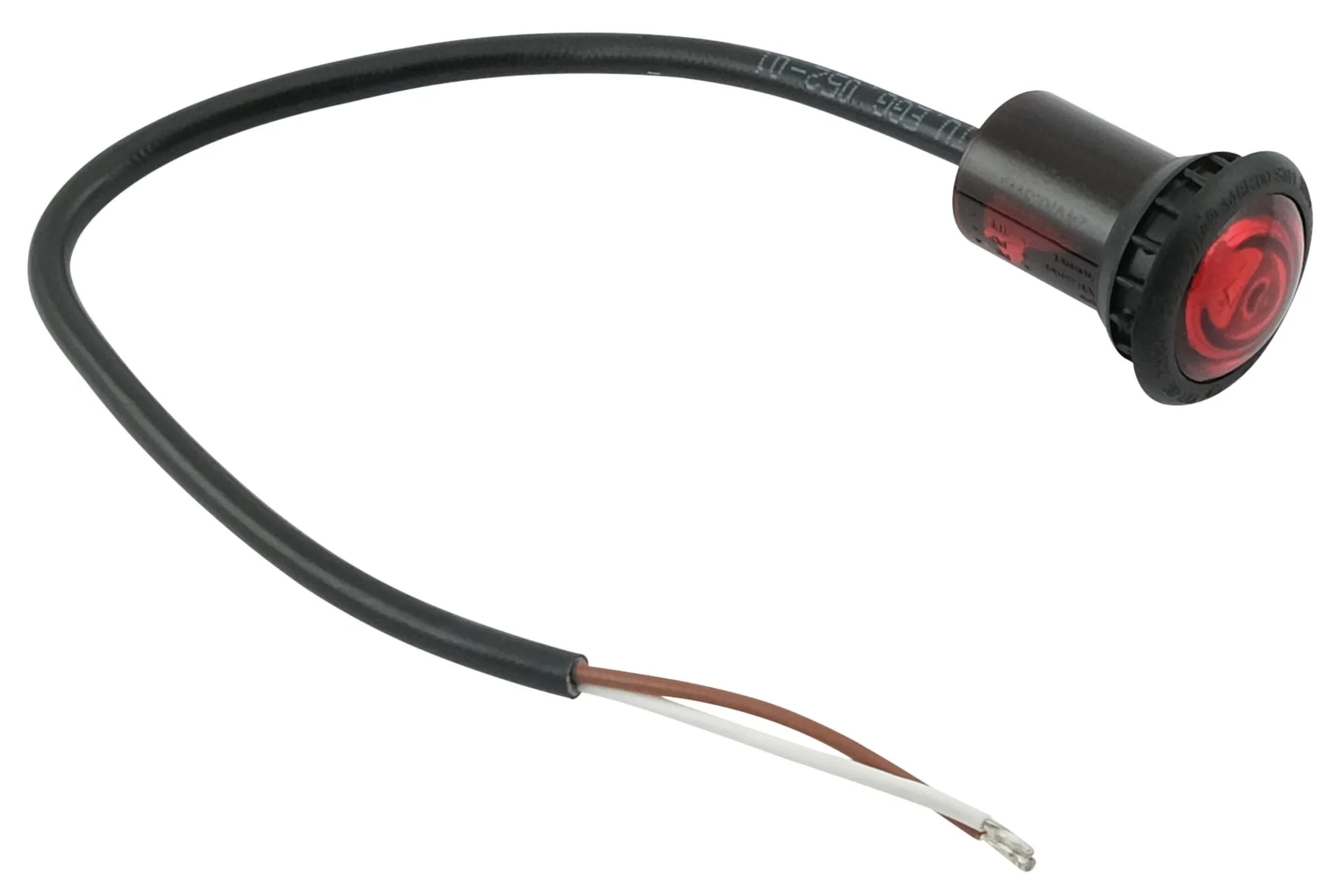 LED-Kontroll- & Positionsleuchte rot 24 V ø 28 mm, rot