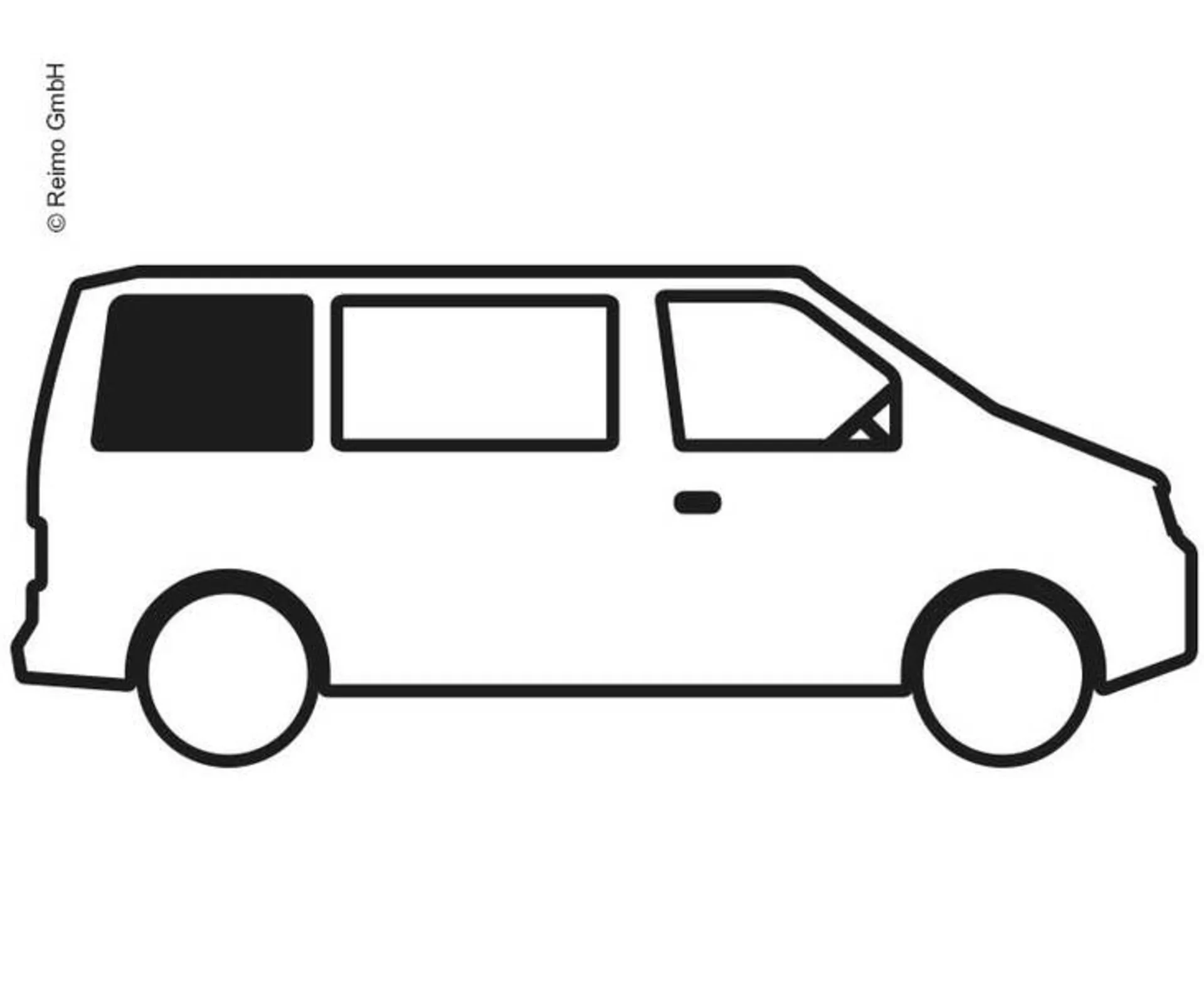 Schiebefenster für VW T5/6 hinten links ab Bj. 2004