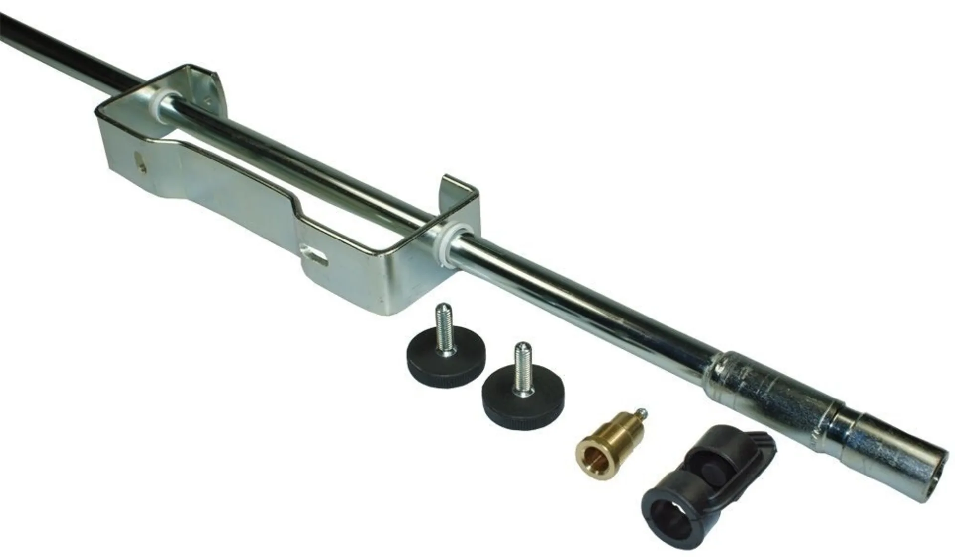 Hella - Aufsteckrohr verstellbar bis 750mm Länge: 1000mm, max. Ausziehlänge: 750mm