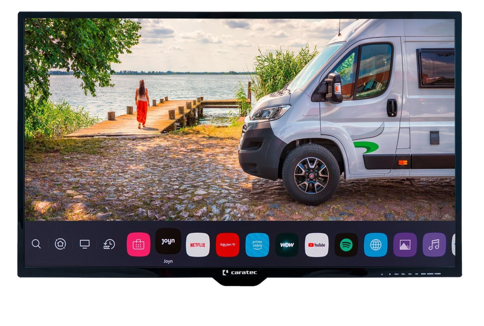 Caratec Vision CAV321P-S LED Smart TV / Ferneseher mit webOS / Bluetooth 32 Zoll 12 V