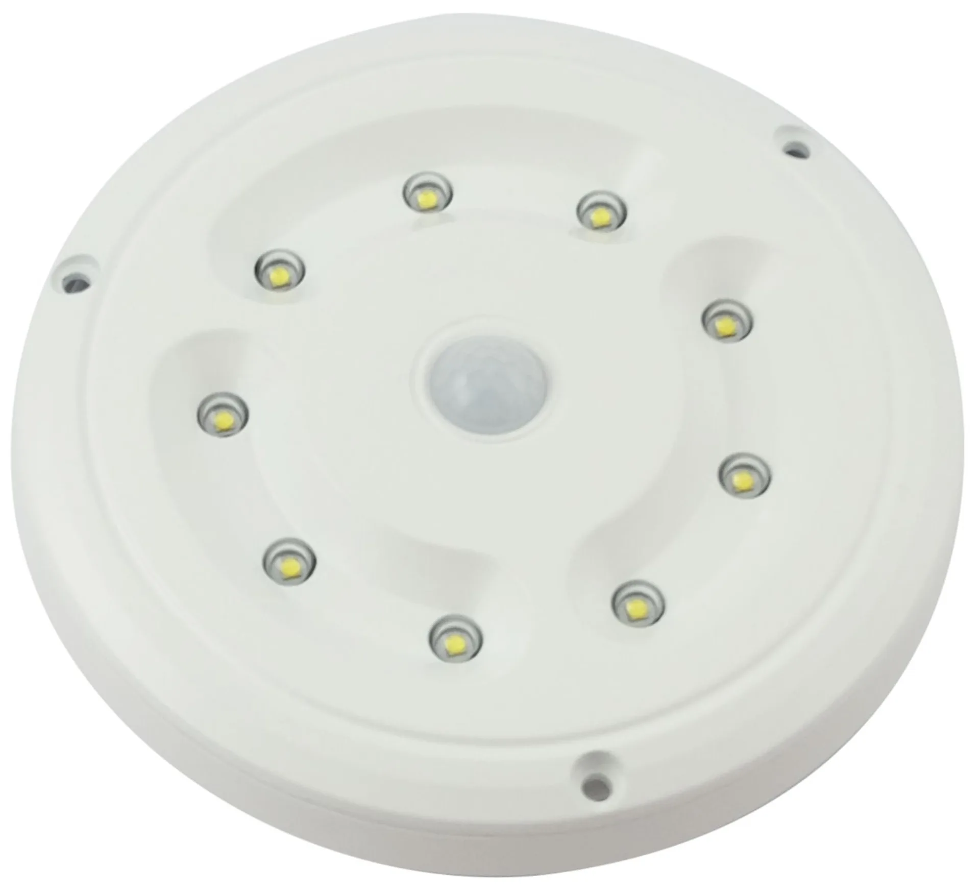 LED-Innenleuchte rund 12/24 V für Auf - oder Einbaumontage mit Bewegungssensor Ø 147 / 142.5 mm, 1650 lm, 4’900 K, IP65 LED-Innenleuchte rund 12/24 V für Auf - oder Einbaumontage mit Bewegungssensor Ø 147 / 142.5 mm, 1650 lm, 4’900 K, IP65
