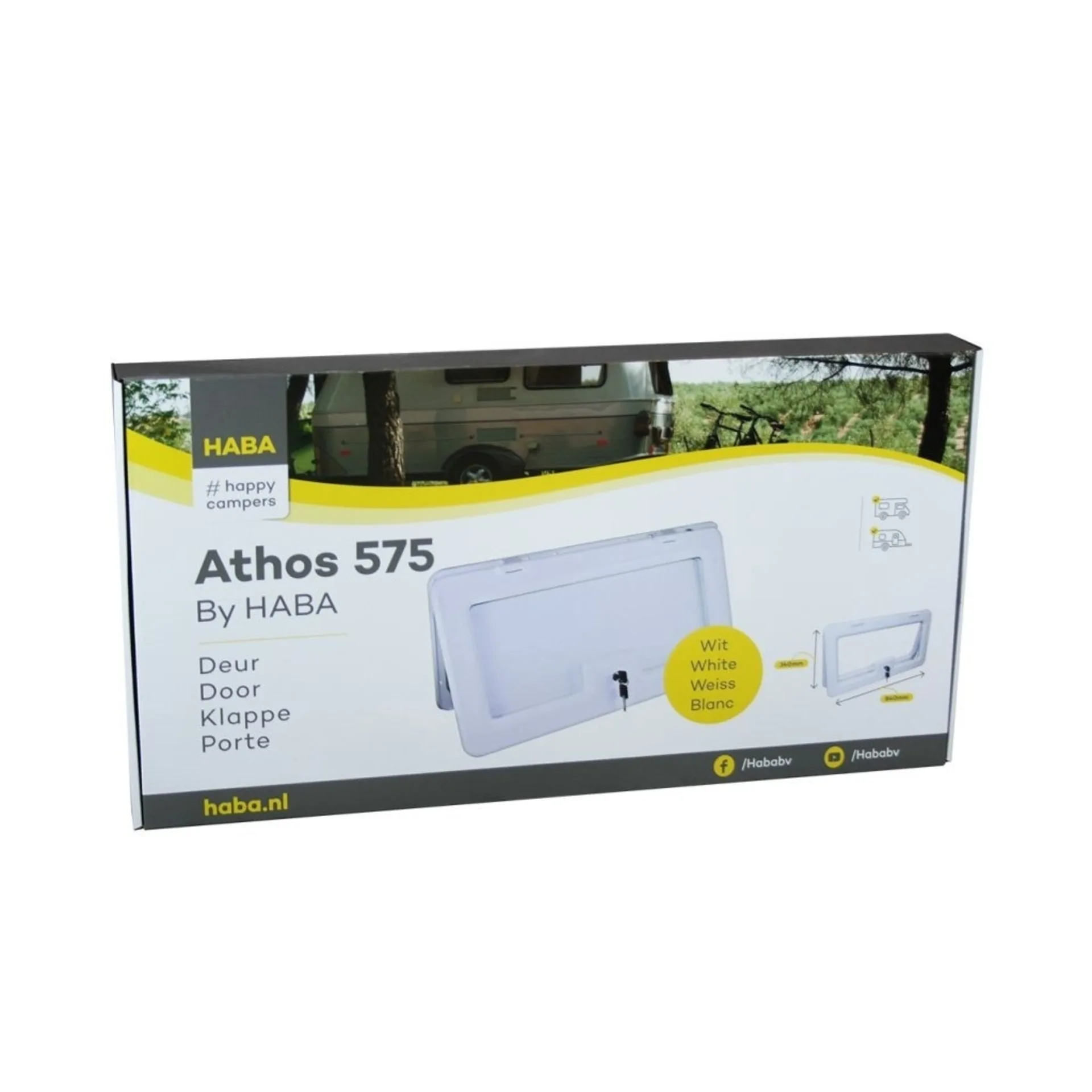Serviceklappe Crusader Athos 595 x 315 mm, weiss