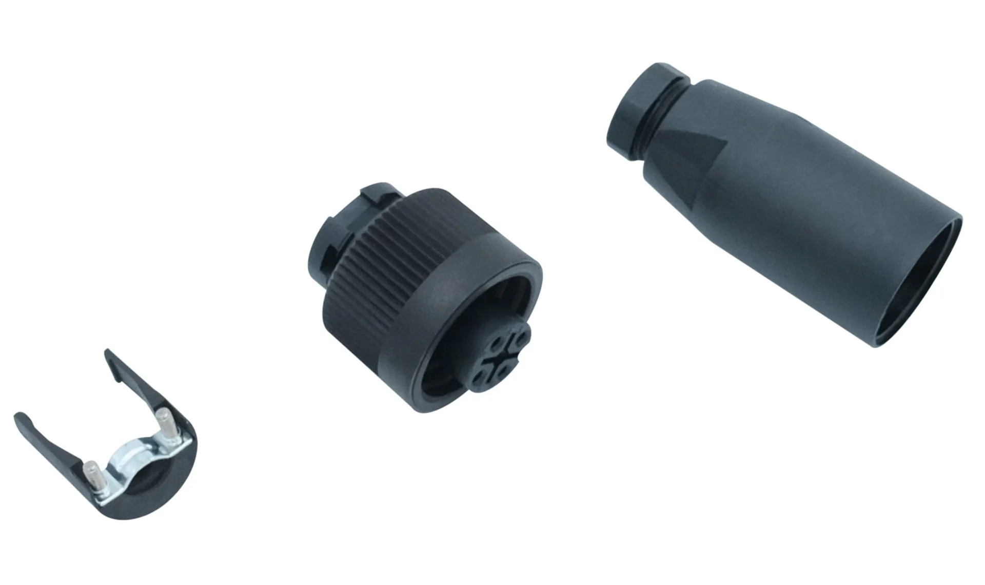 Binder - Steckdose fliegend 4-pol. 4-polig / Schraubanschlüsse 0.75 - 2.5 mm2