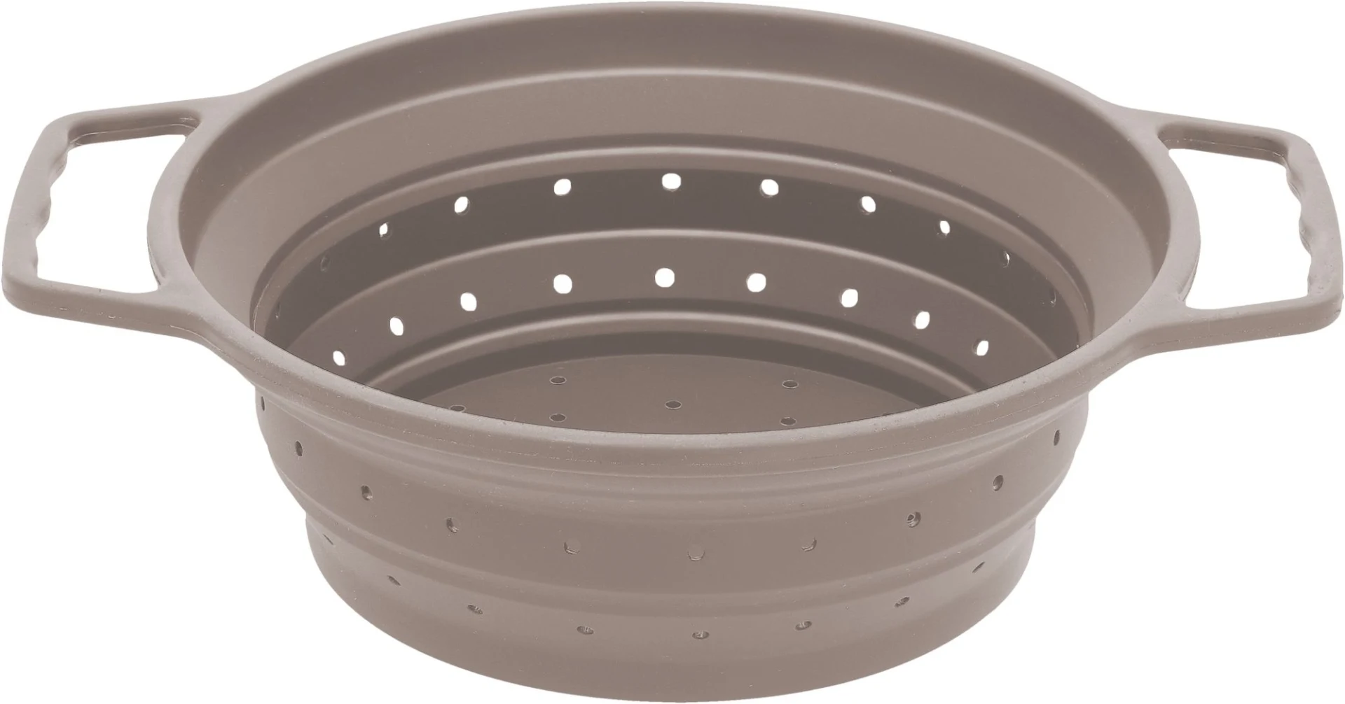 Berger Küchensieb faltbar Größe M (⌀ 22 cm) grau