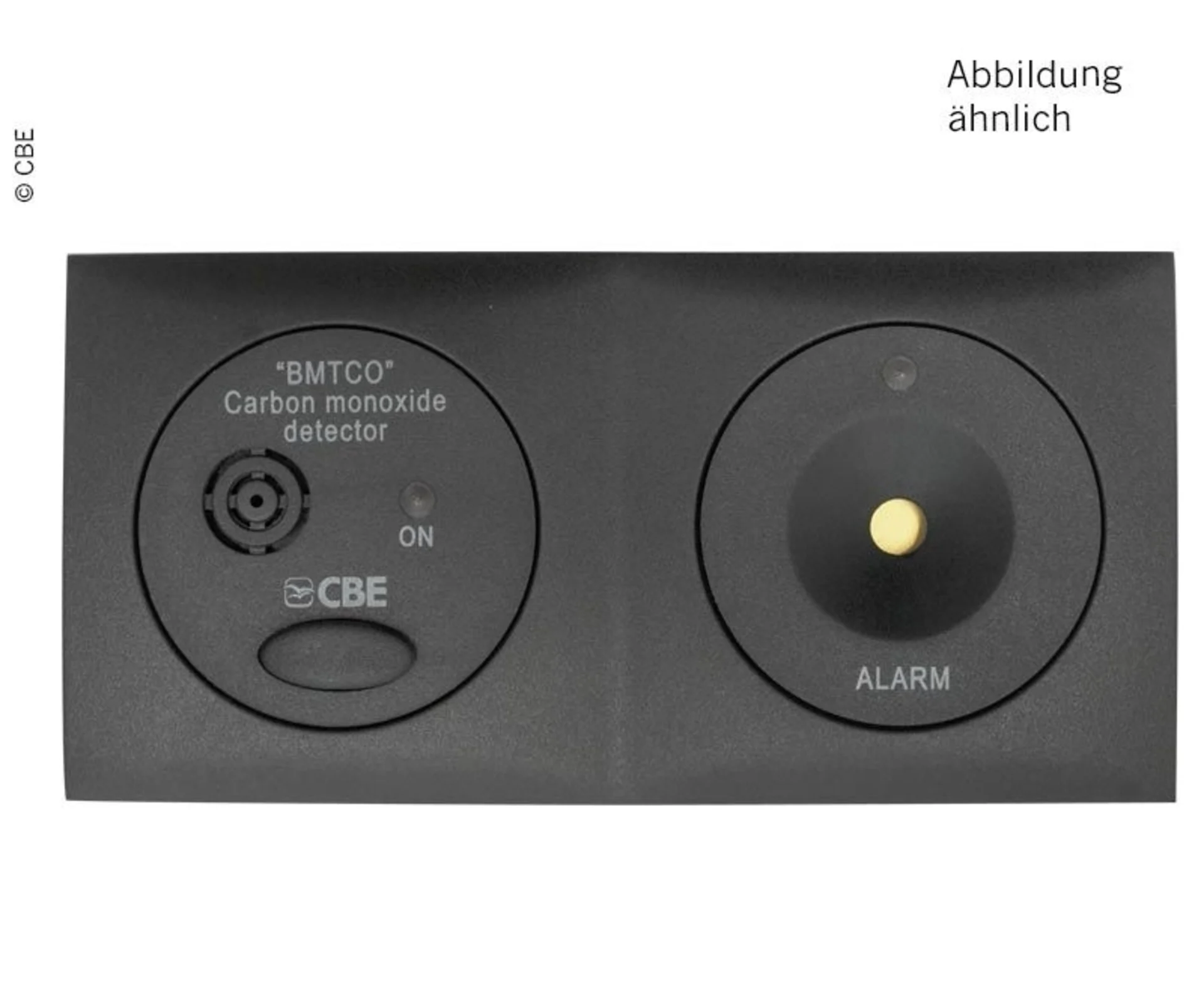 CBE Kohlenmonoxid Gaswarner BMTCO, 12V, Braun
