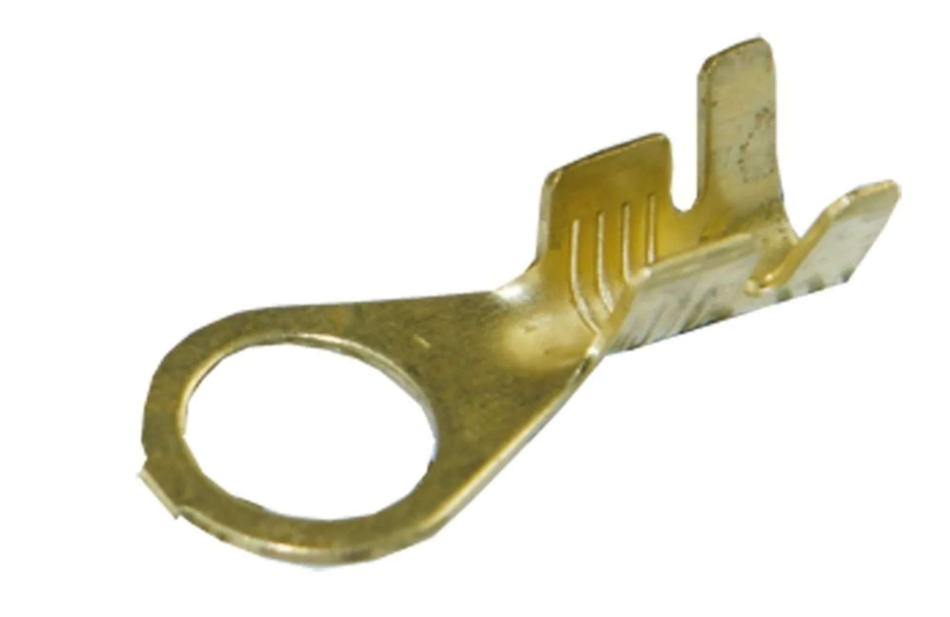 Cosses à trou M6 1.0-2.5 mm2 Laiton nu Cosses à trou M6 1.0-2.5 mm2 Laiton nu