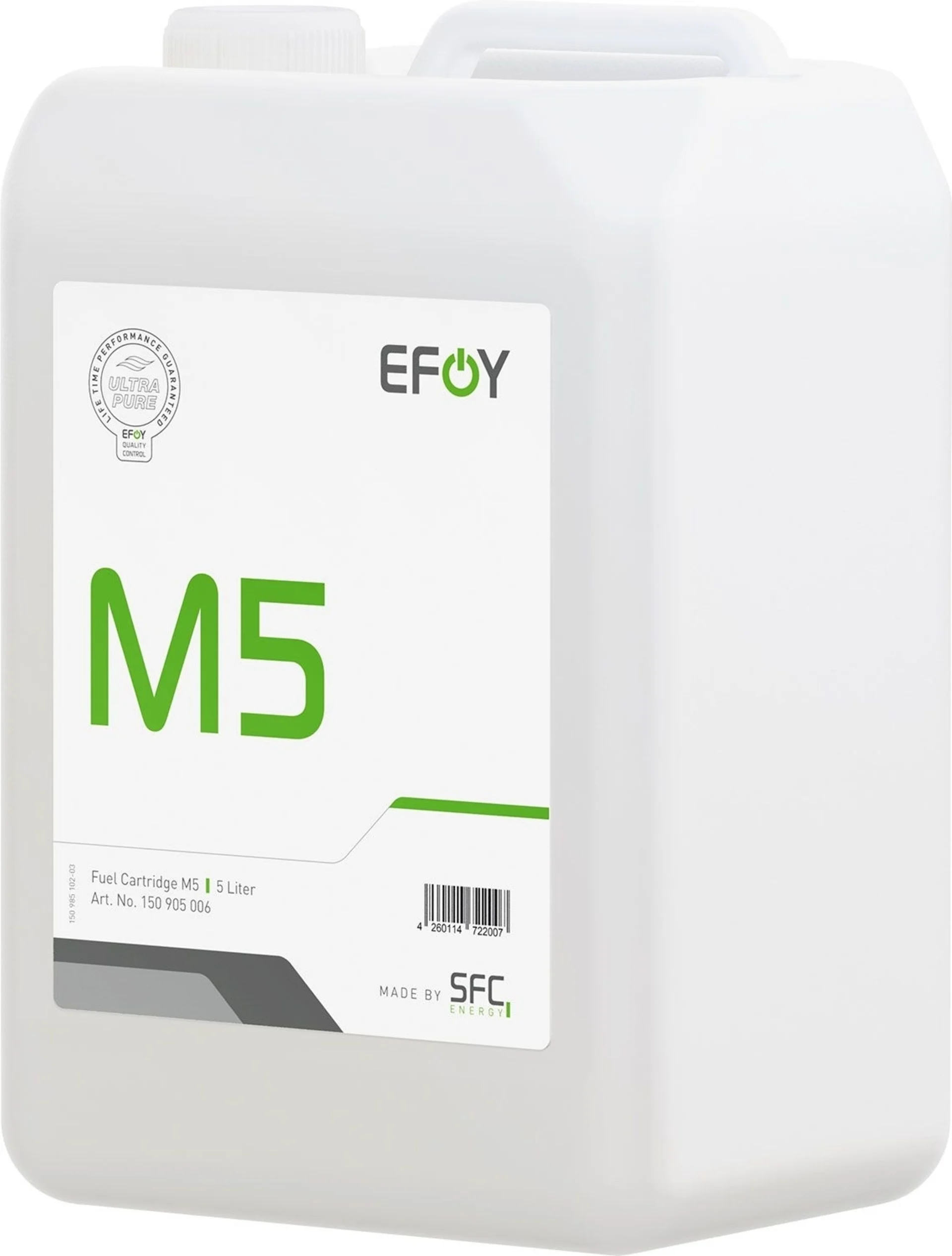 EFOY Tankpatrone M5 für Brennstoffzellen 5 Liter