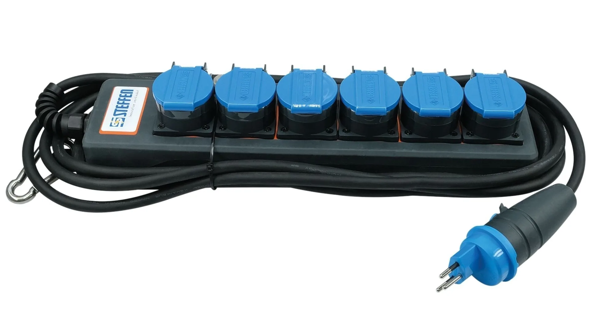Steckdosenleiste 6x T13, IP55