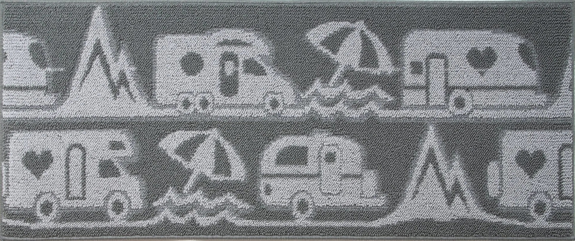 Arisol Master Camp Tapis de salon 40 x 50 cm gris
