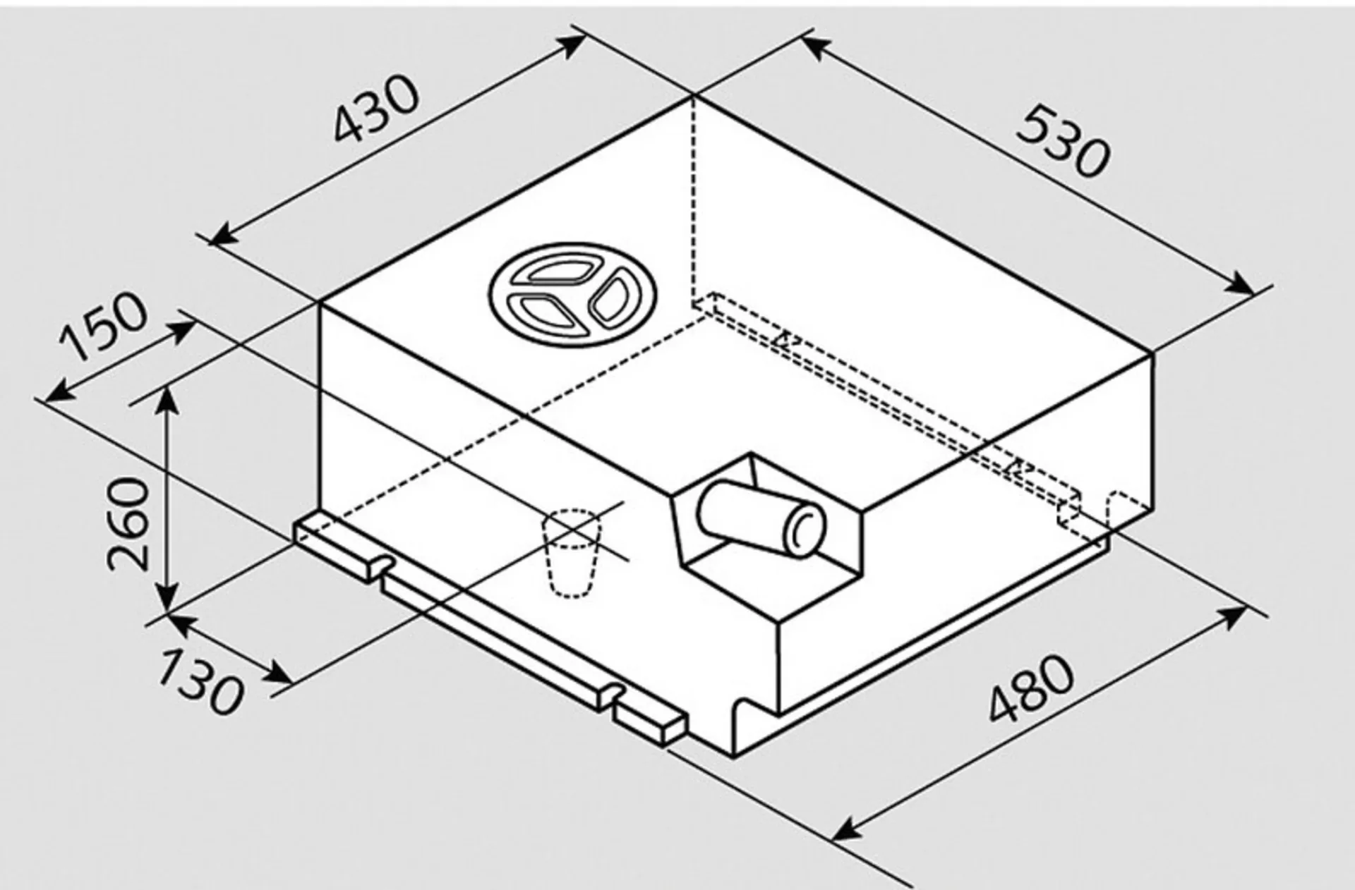 Wassertank 50l EV1111 Wassertank 50l EV1111