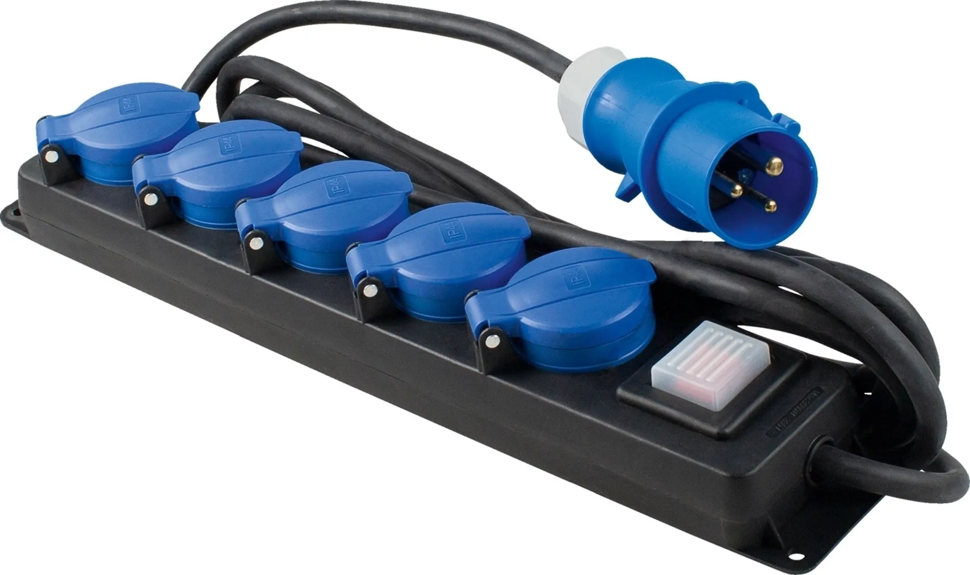 Profi Verteiler Steckdosenleiste 5-fach IP44