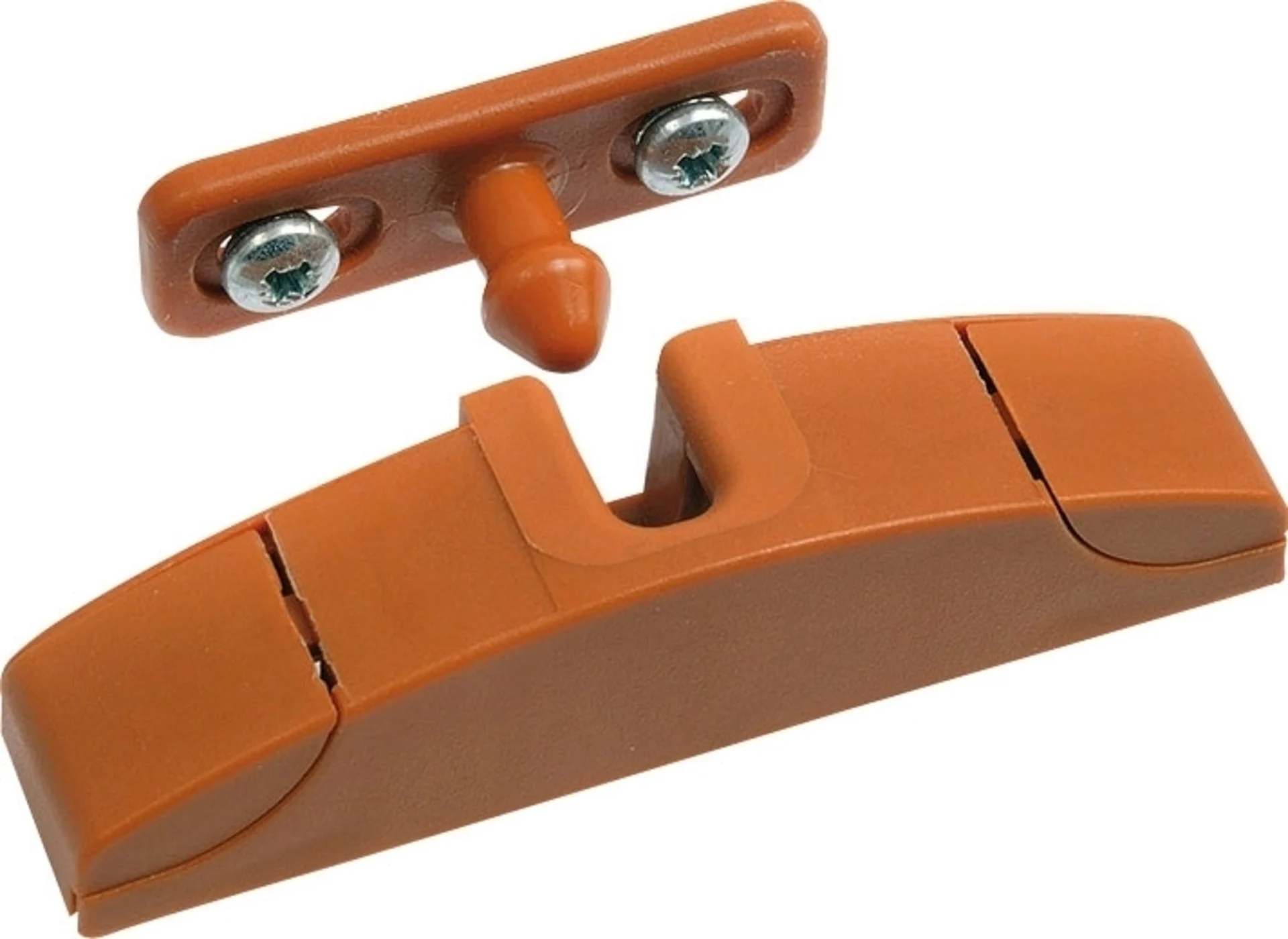 Loqueteau de meuble Fawo WK 2 pièces marron