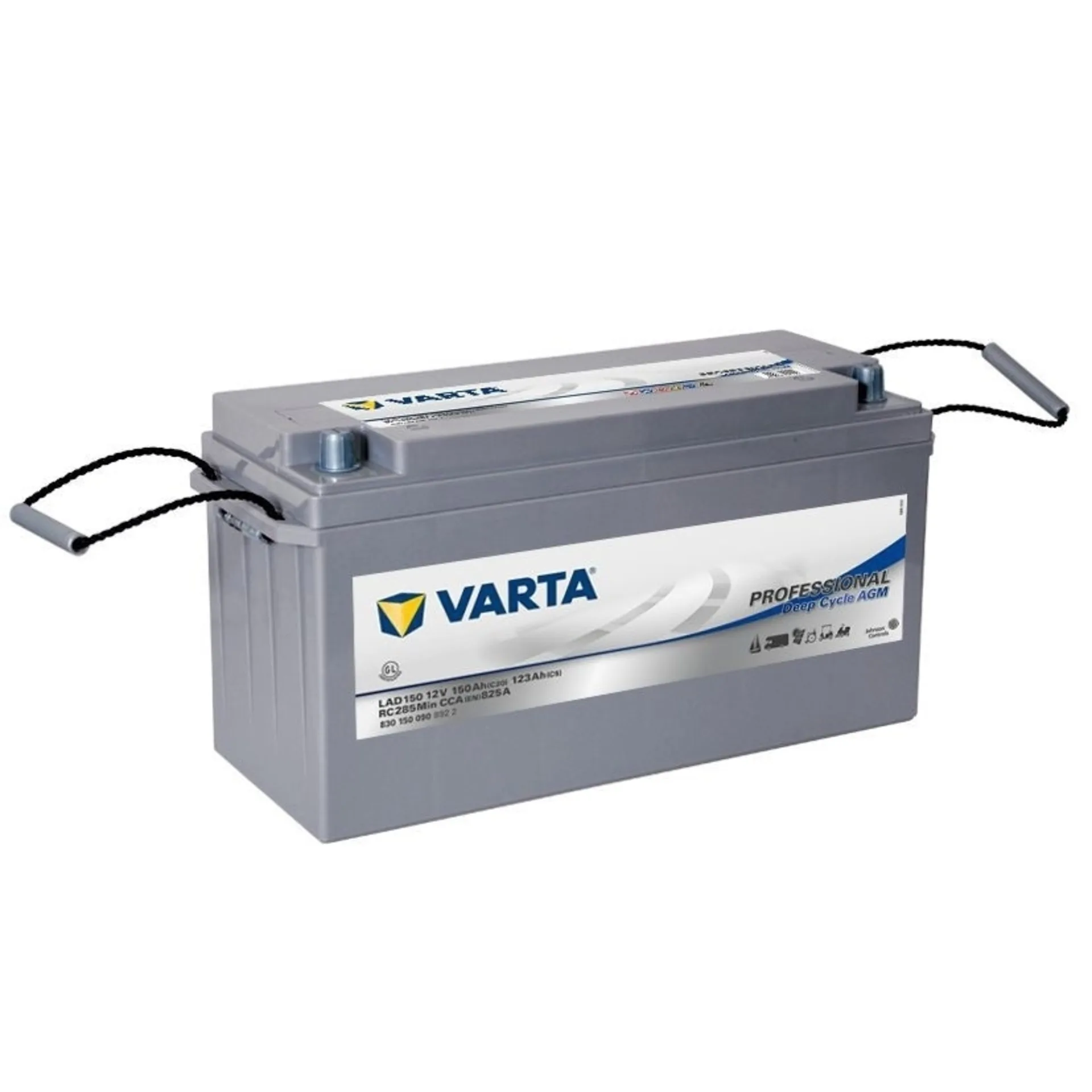 Varta Professional Deep Cycle AGM Nass-Batterie 12 V / 150 Ah