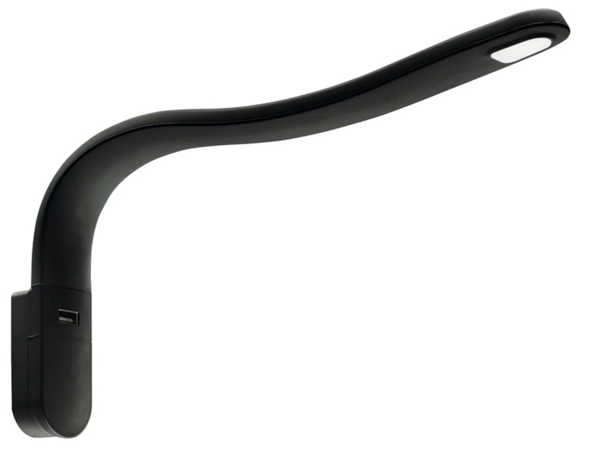 LED-Schwanenhalsleuchte - 1,2 W - Schwarz LED-Schwanenhalsleuchte - 1,2 W - Schwarz