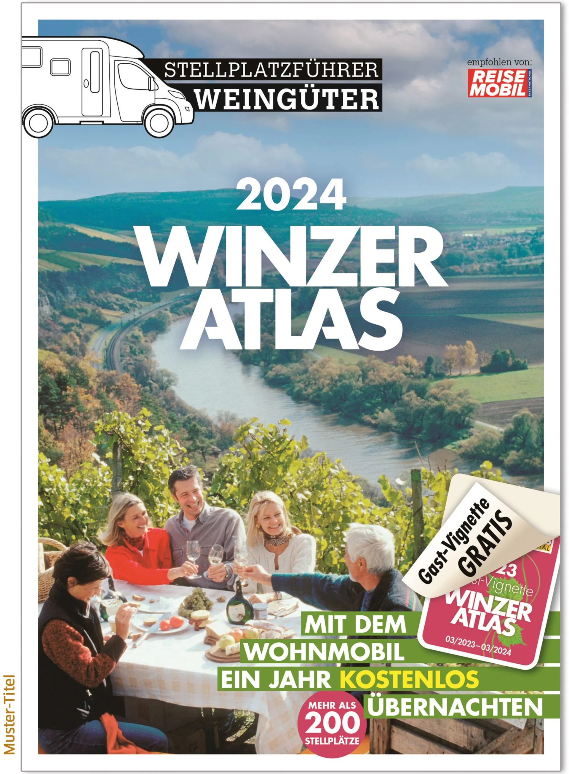 Stellplatzführer Weingüter - Winzeratlas 2024