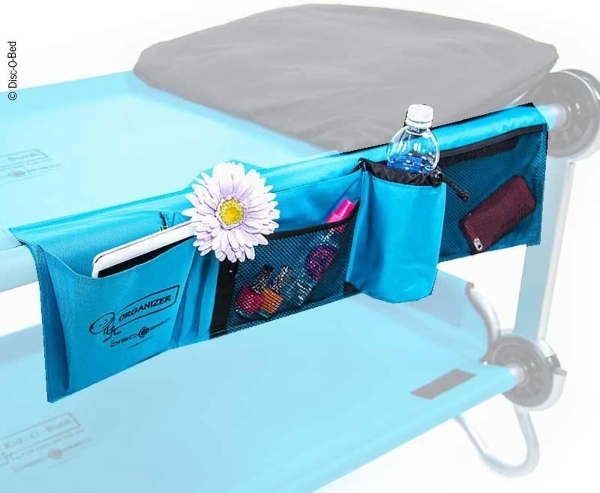 Seitentasche für Disc-o-Bed Betten in Blau