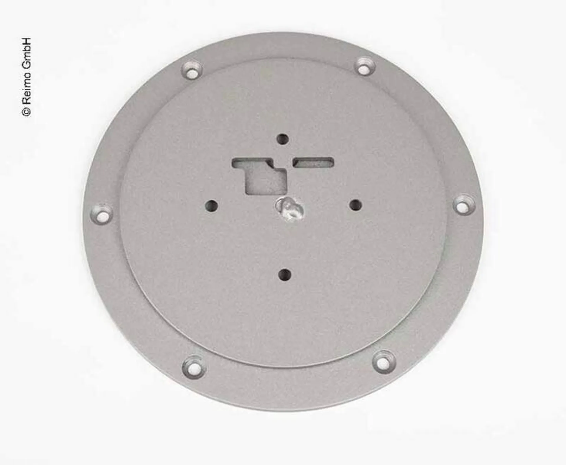 Plaque de base avec 6 trous et torsion pour l'ascenseur