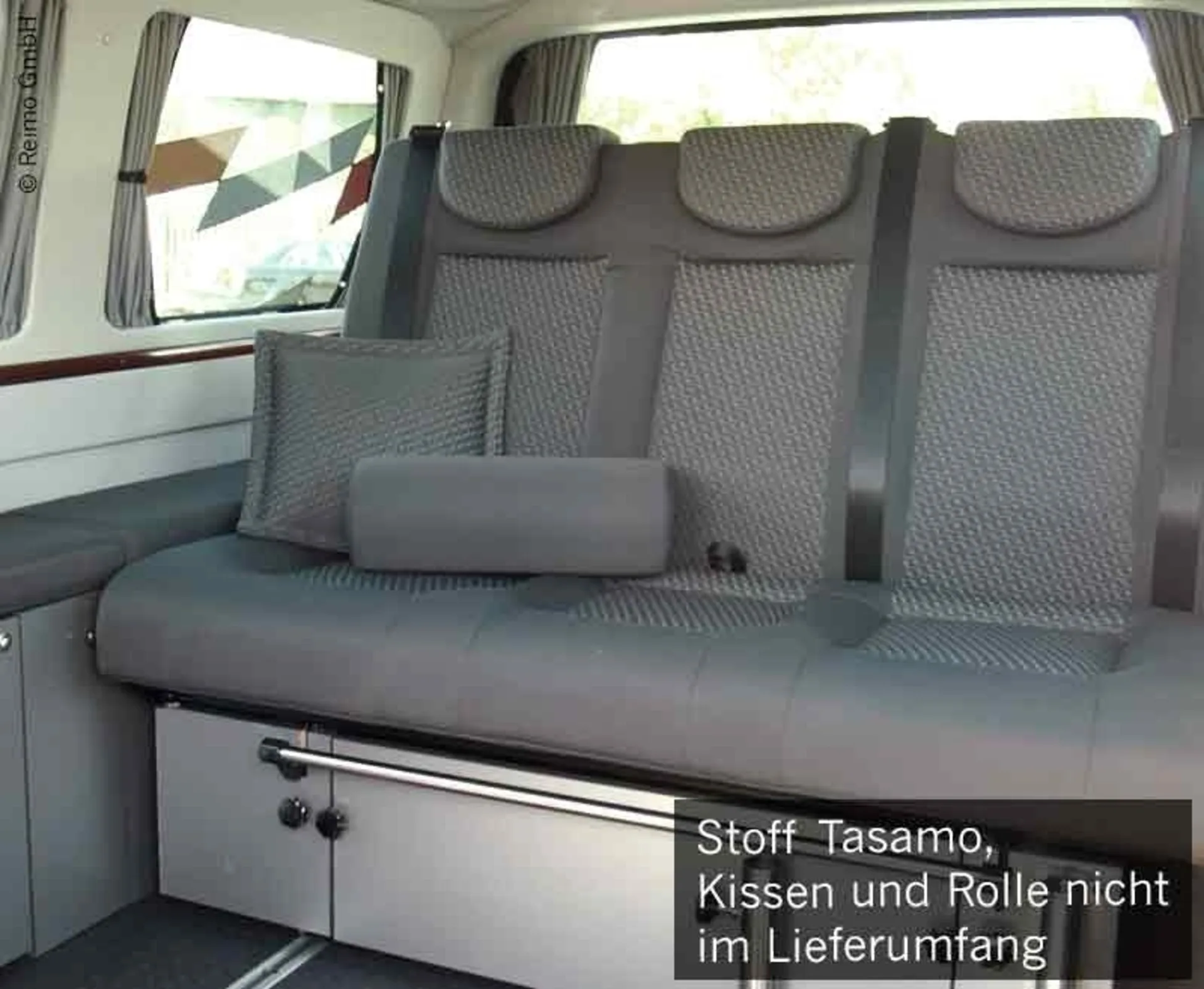 Schlafsitzbank VW T5 V3100 Gr.14 starr,3-sitzig,Polster Tasamo T5 2fbg. Rechtsl