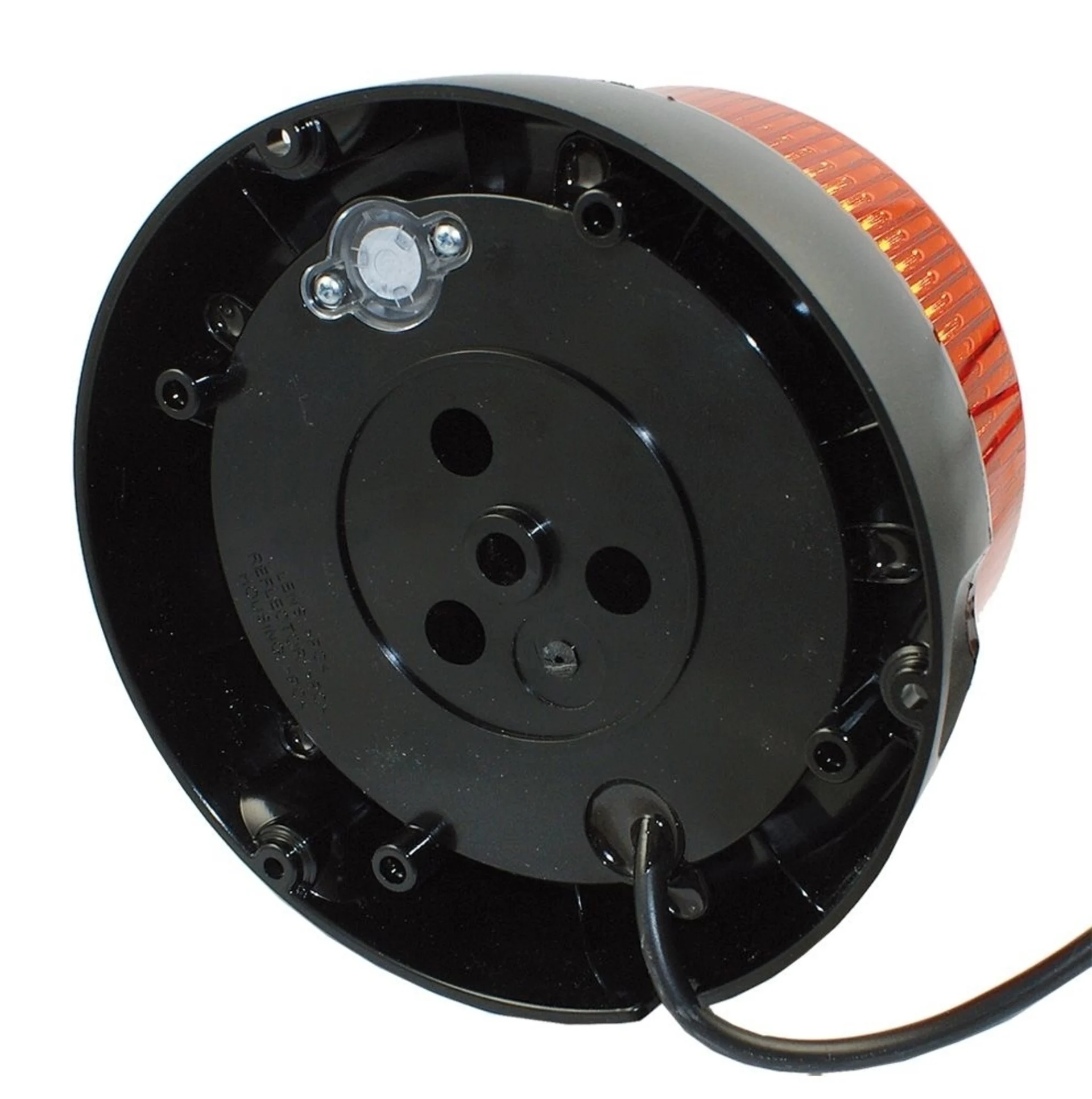 WAS LED-Blitz-/Rundumleuchte 12/24 V gelb ø 162 × 108 mm, IP68, Festmontage WAS LED-Blitz-/Rundumleuchte 12/24 V gelb ø 162 × 108 mm, IP68, Festmontage